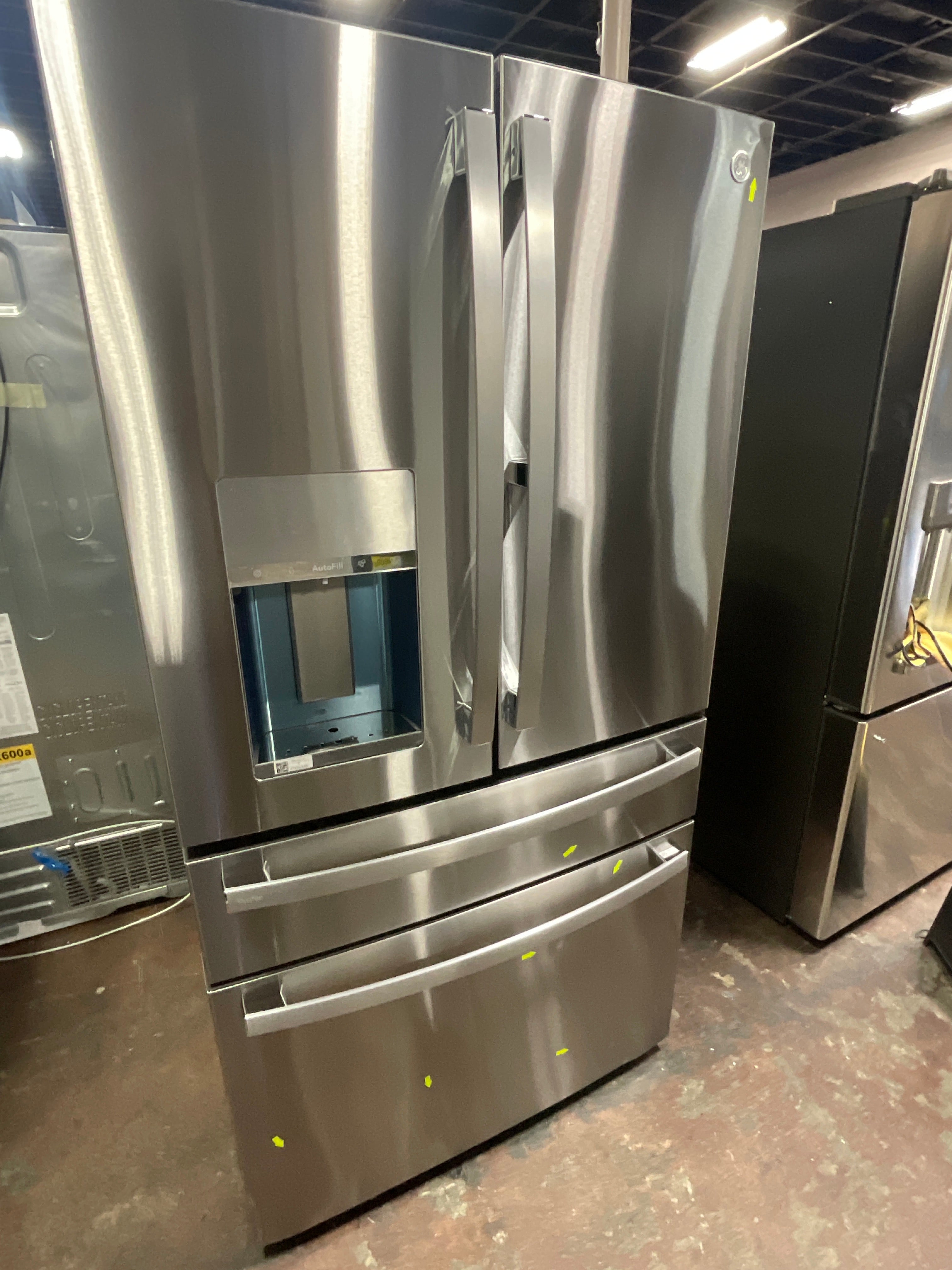 GE Profile™ ENERGY STAR® 27.9 Cu. Ft. Smart Fingerprint Resistant 4-Door French-Door Refrigerator with Door In Door