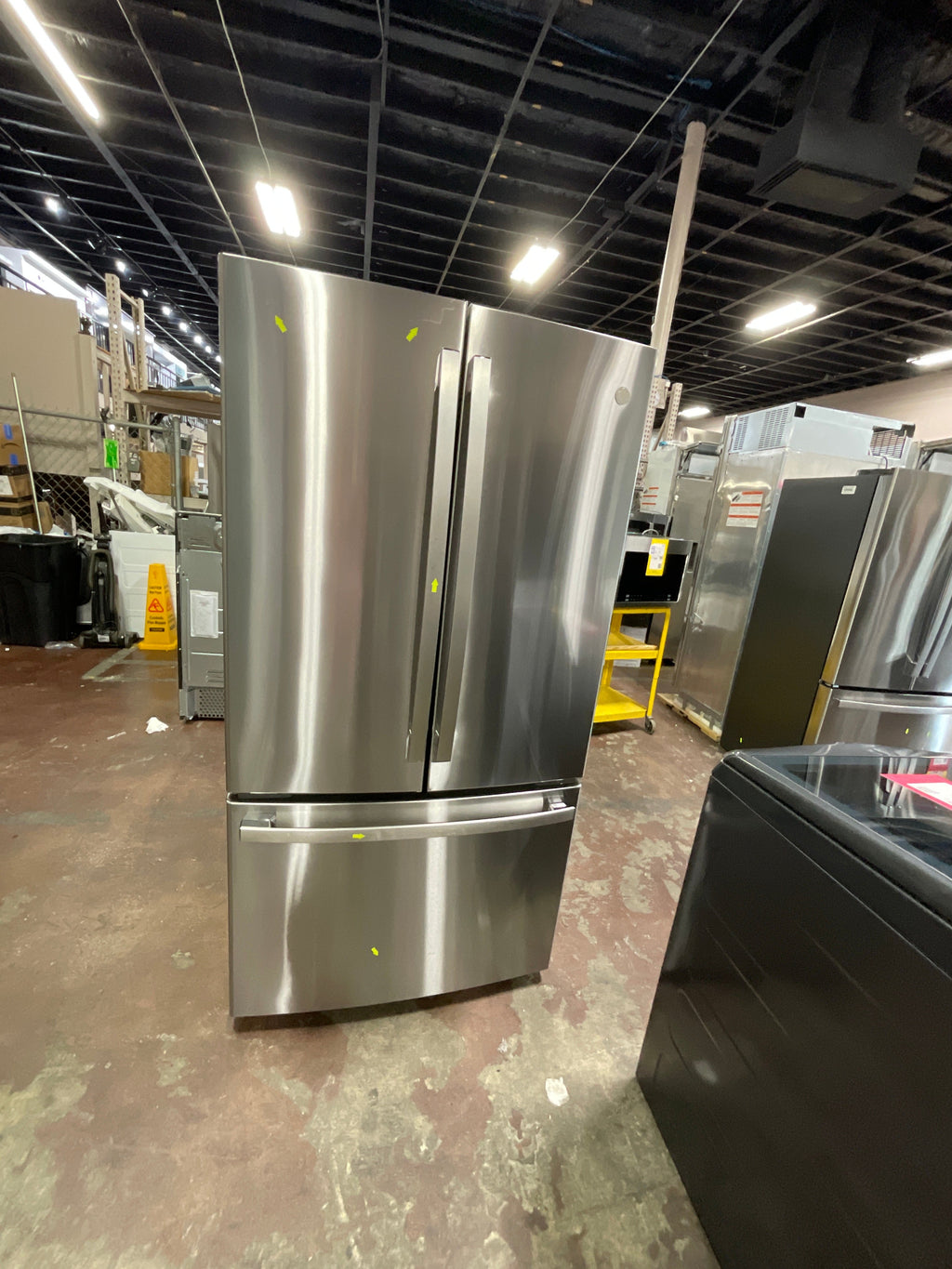 GE Profile™ ENERGY STAR® 23.1 Cu. Ft. Counter-Depth Fingerprint Resistant French-Door Refrigerator