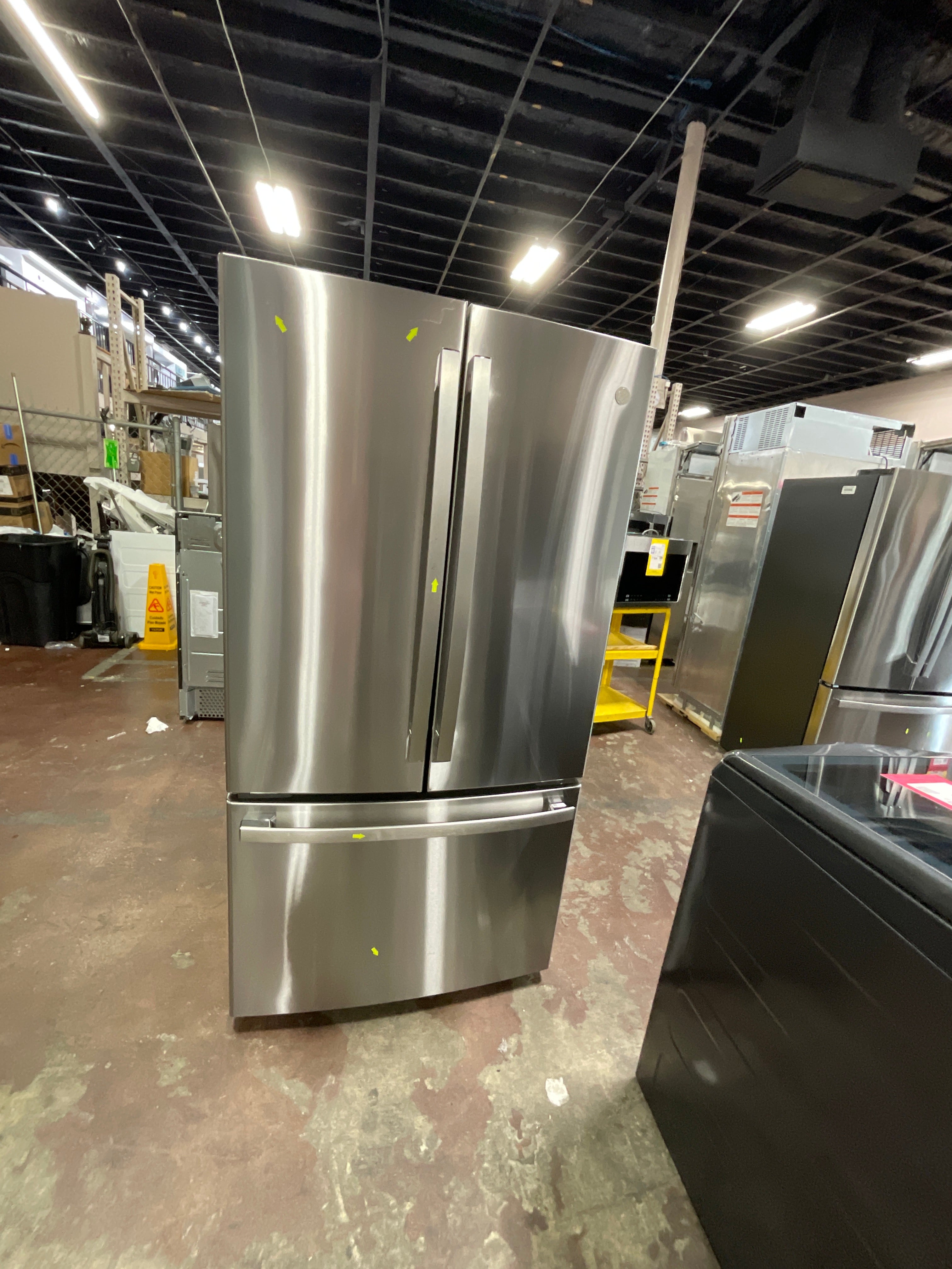 GE Profile™ ENERGY STAR® 23.1 Cu. Ft. Counter-Depth Fingerprint Resistant French-Door Refrigerator
