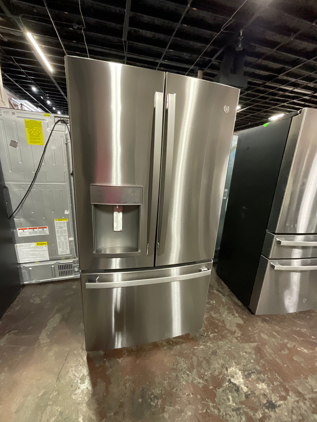 GE® ENERGY STAR® 27.7 Cu. Ft. Fingerprint Resistant French-Door Refrigerator