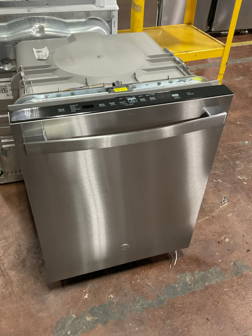 GE® ENERGY STAR® Top Control with Plastic Interior Dishwasher with Sanitize Cycle & Dry Boost