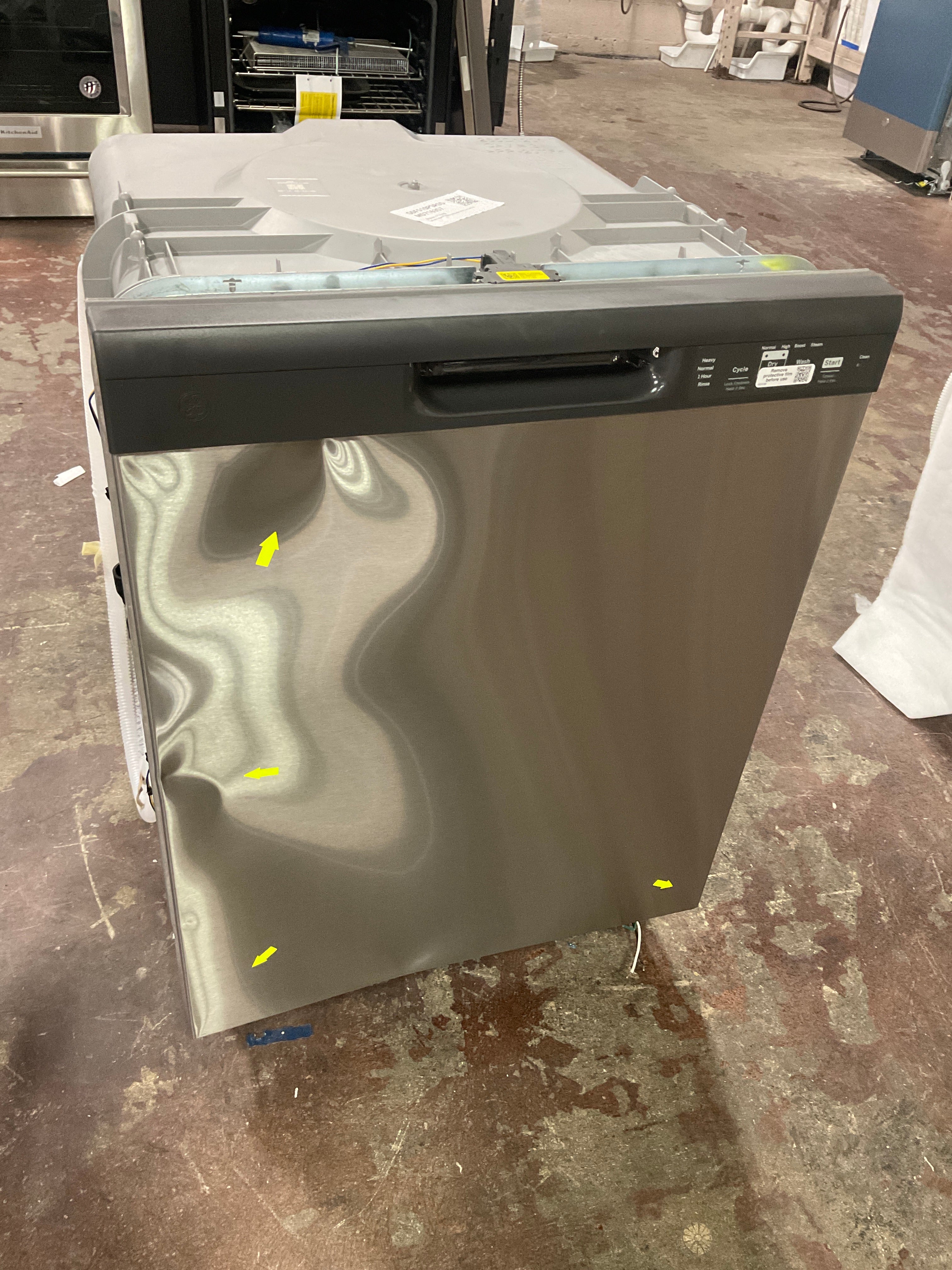 GE GE® ENERGY STAR® Dishwasher with Front Controls