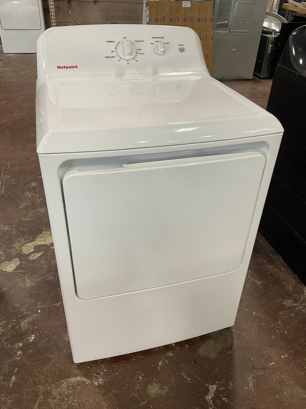 Hotpoint® 6.2 cu. ft. Capacity  Electric Dryer with Up To 120 ft. Venting and Shallow Depth