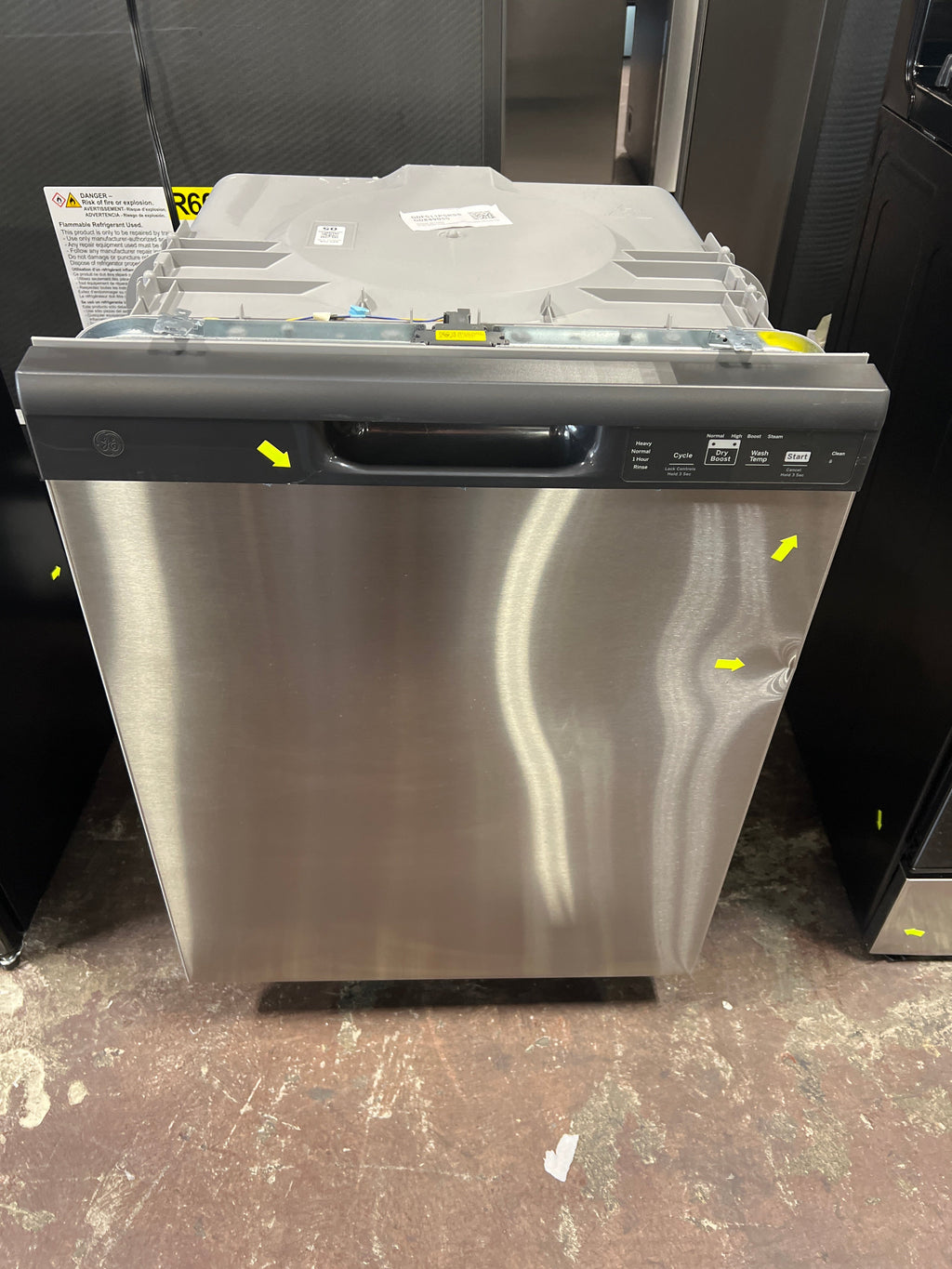 GE GE® ENERGY STAR® Dishwasher with Front Controls with Power Cord