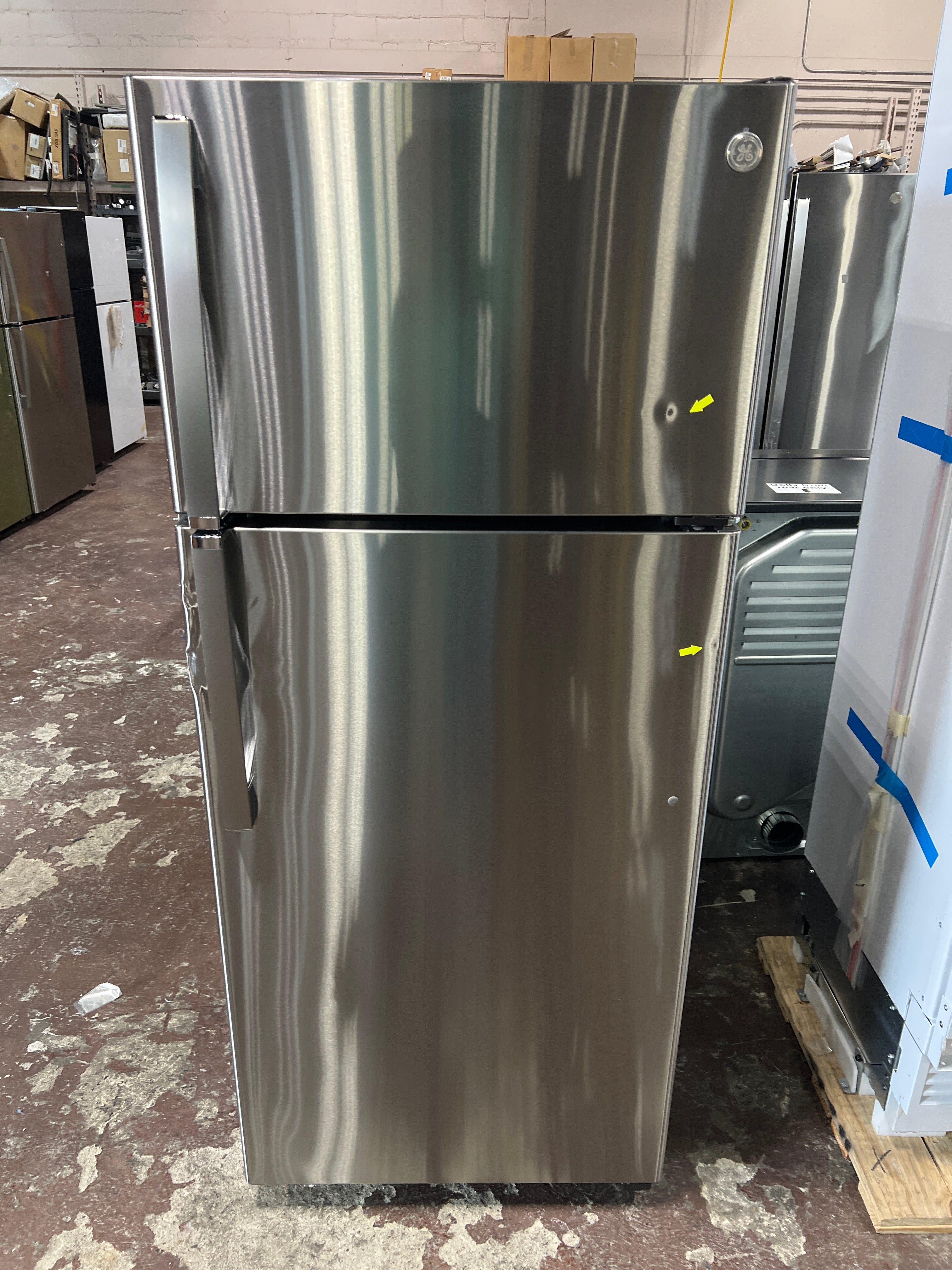 GE® 17.5 Cu. Ft. Top-Freezer Refrigerator