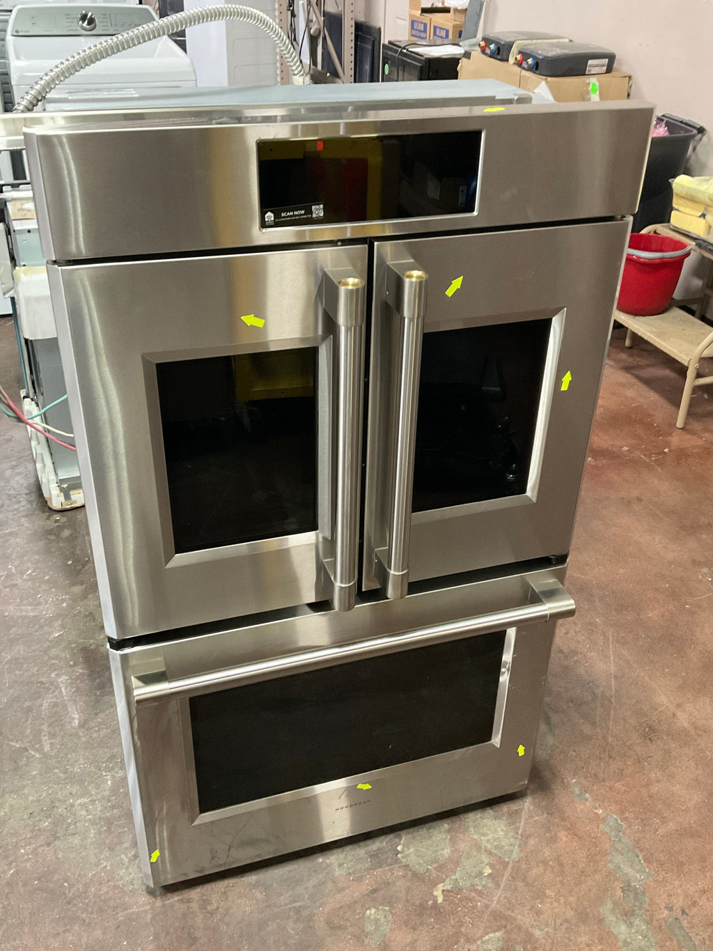 Monogram 30" Statement French-Door Double Wall Oven