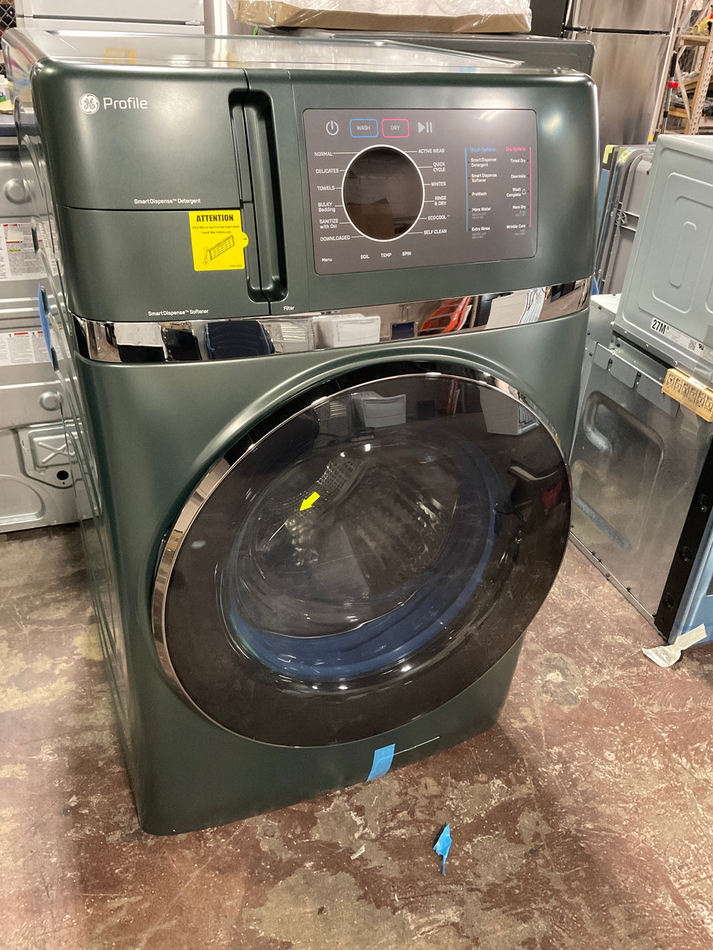 GE Profile™ ENERGY STAR® 4.8 cu. ft. Capacity UltraFast Combo with Ventless Inverter Heat Pump Technology Washer/Dryer