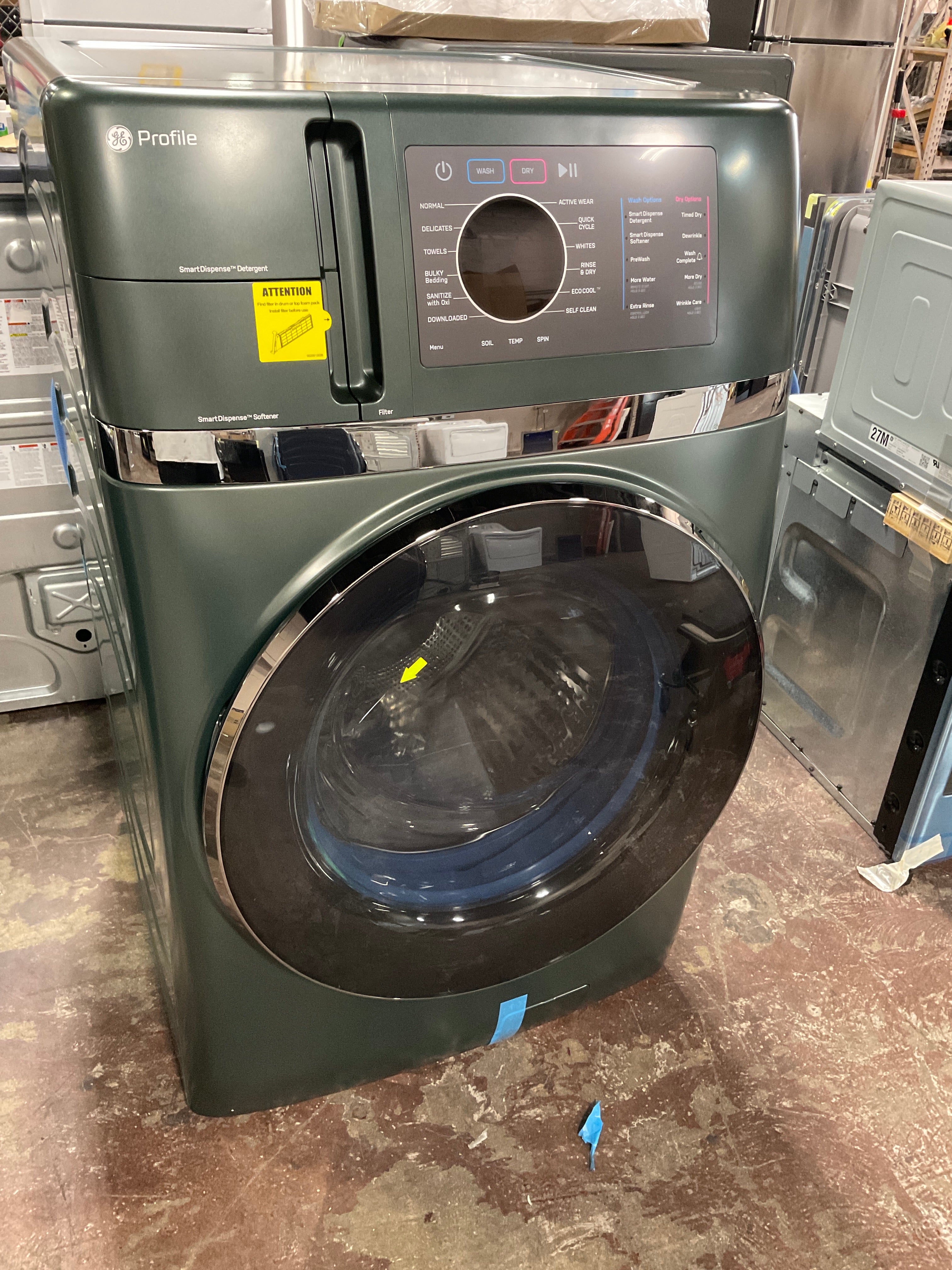 GE Profile™ ENERGY STAR® 4.8 cu. ft. Capacity UltraFast Combo with Ventless Inverter Heat Pump Technology Washer/Dryer
