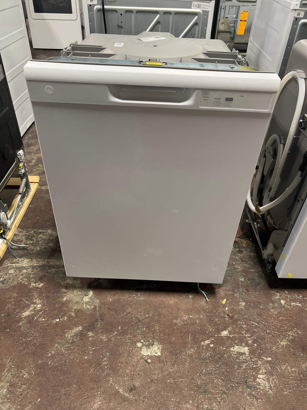 GE GE® ENERGY STAR® Dishwasher with Front Controls
