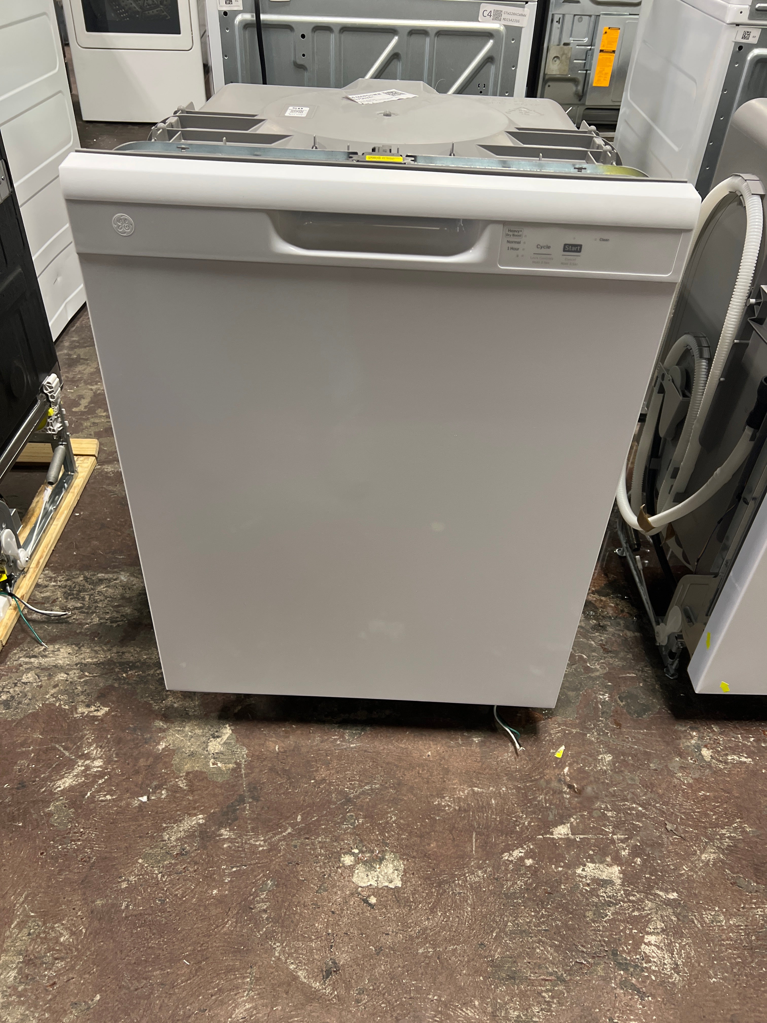 GE GE® ENERGY STAR® Dishwasher with Front Controls