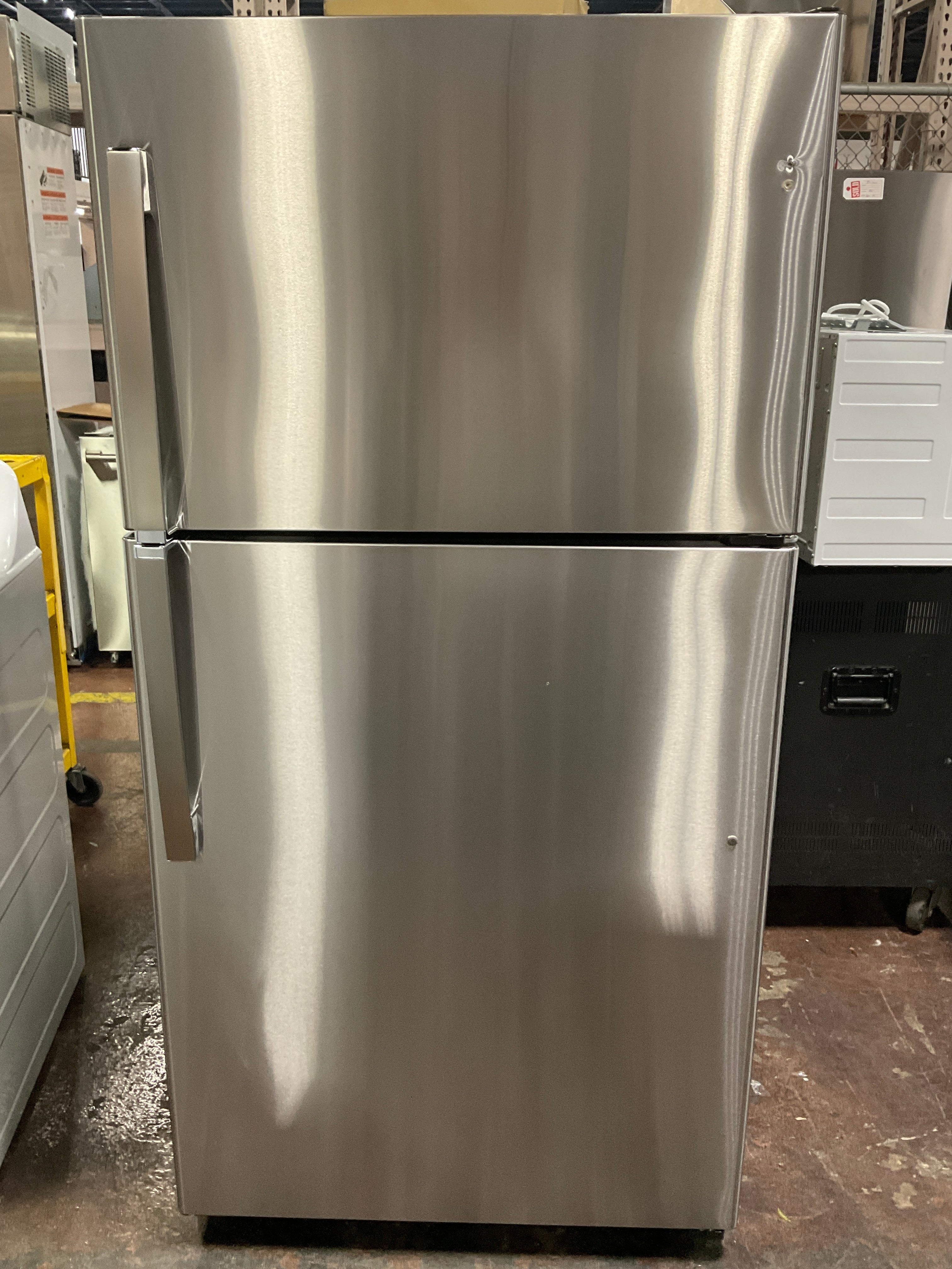 GE® 21.9 Cu. Ft. Garage Ready Top-Freezer Refrigerator