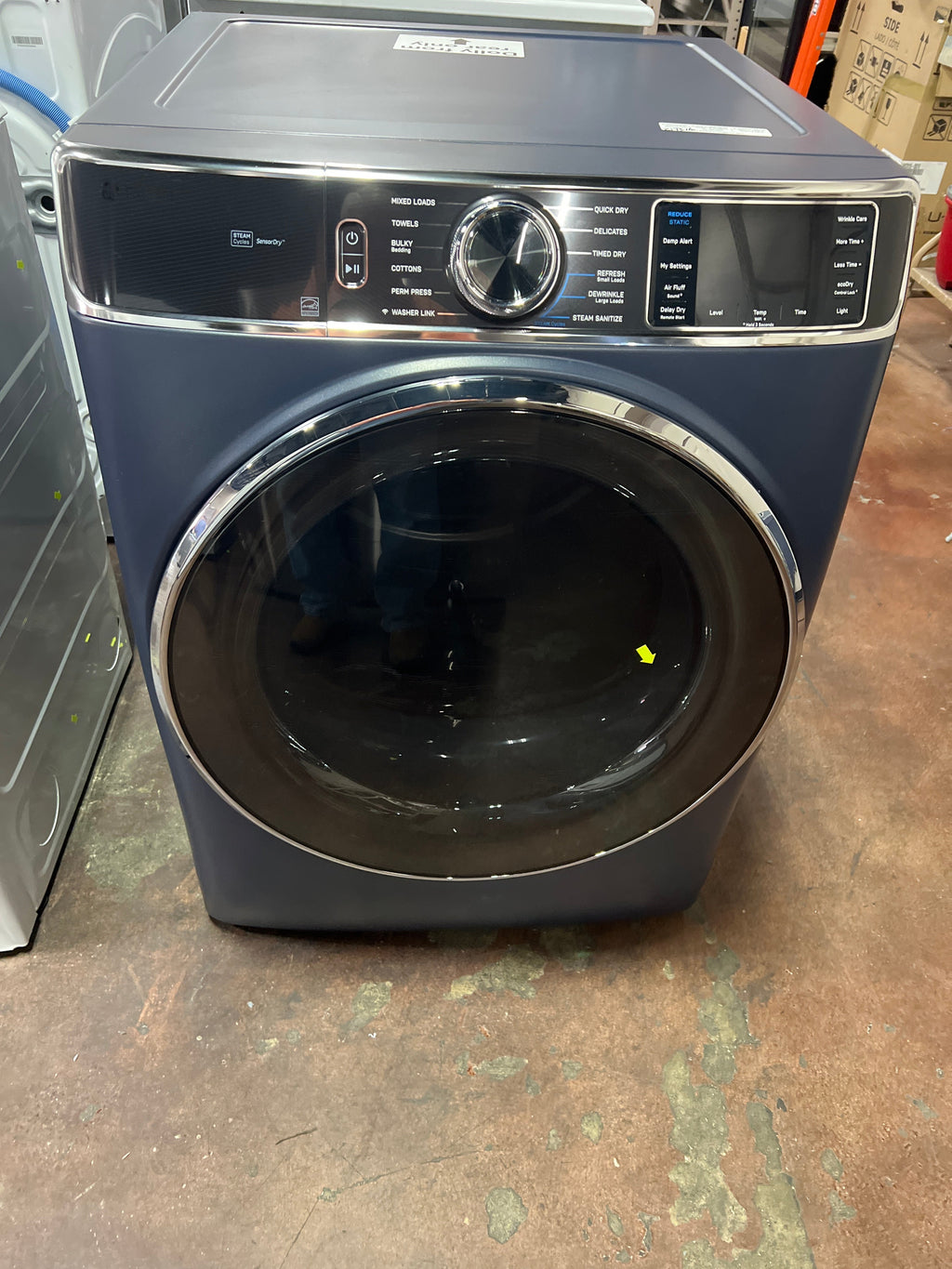 GE Profile™ 7.8 cu. ft. Capacity Smart Front Load Electric Dryer with Steam and Sanitize Cycle