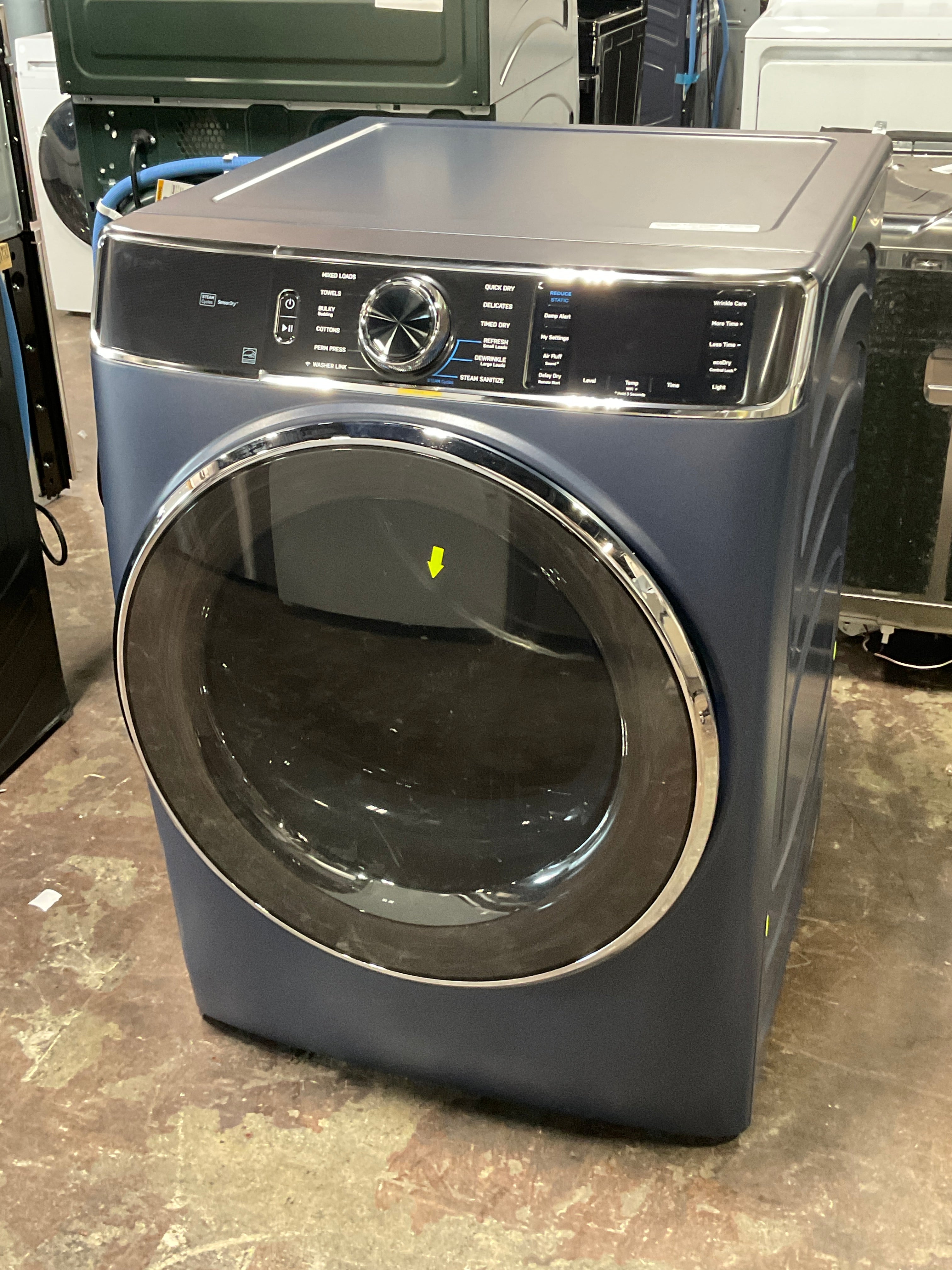 GE Profile™ 7.8 cu. ft. Capacity Smart Front Load Electric Dryer with Steam and Sanitize Cycle