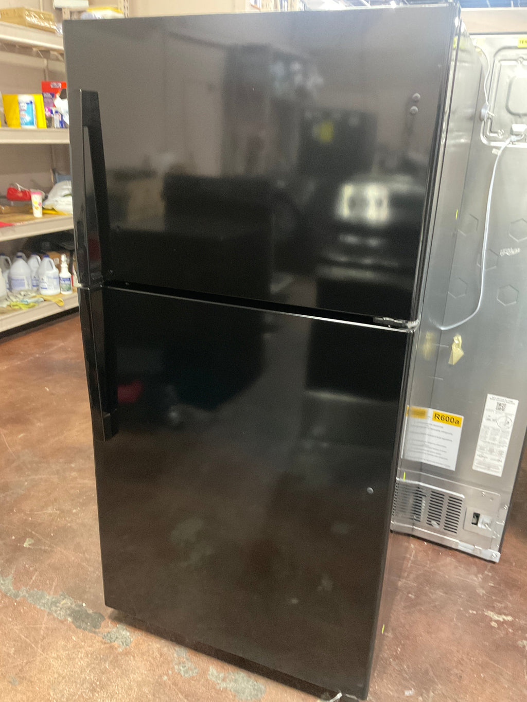 GE® 21.9 Cu. Ft. Garage Ready Top-Freezer Refrigerator