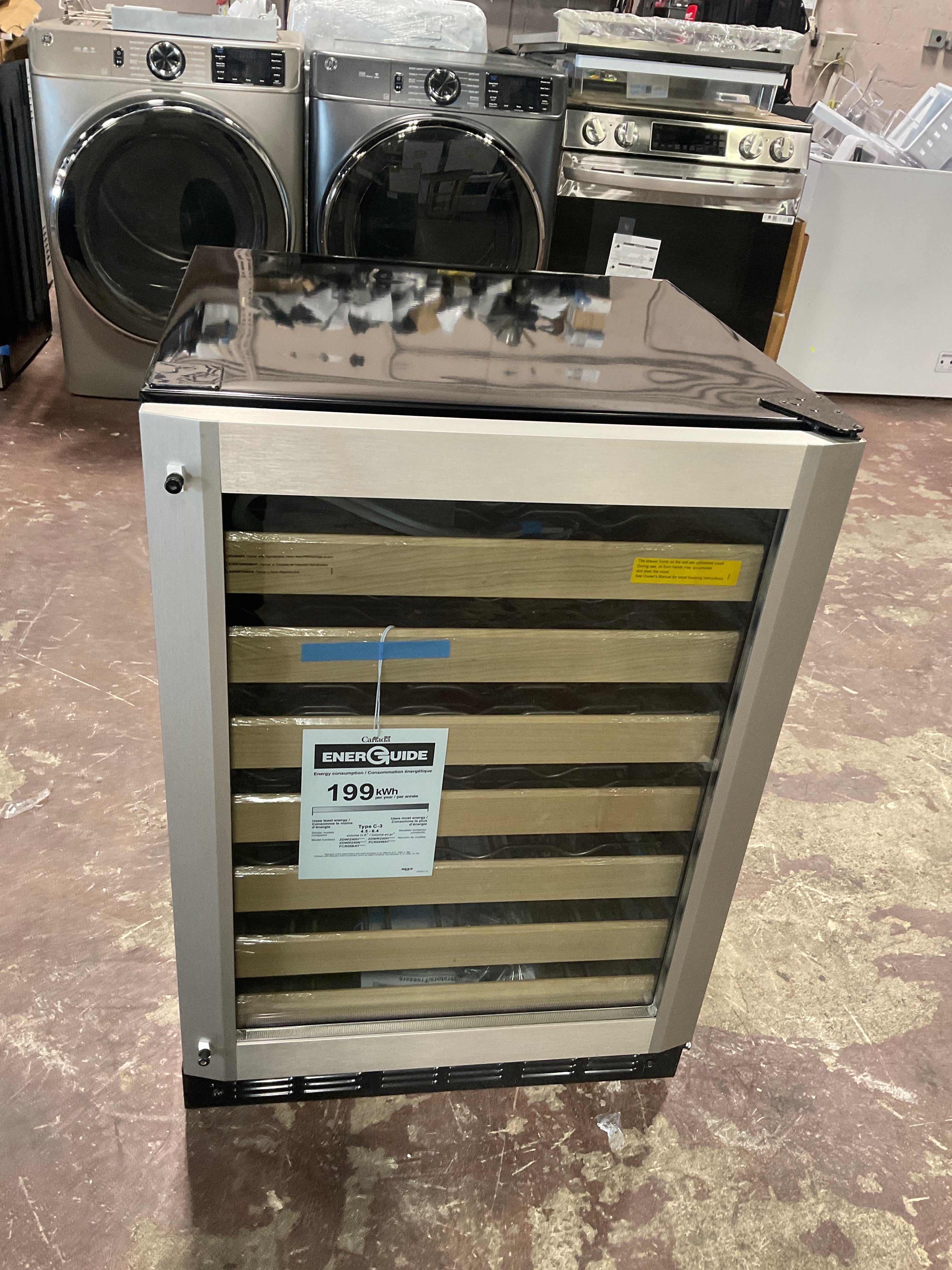 Monogram 24" Stainless Steel Wine Reserve