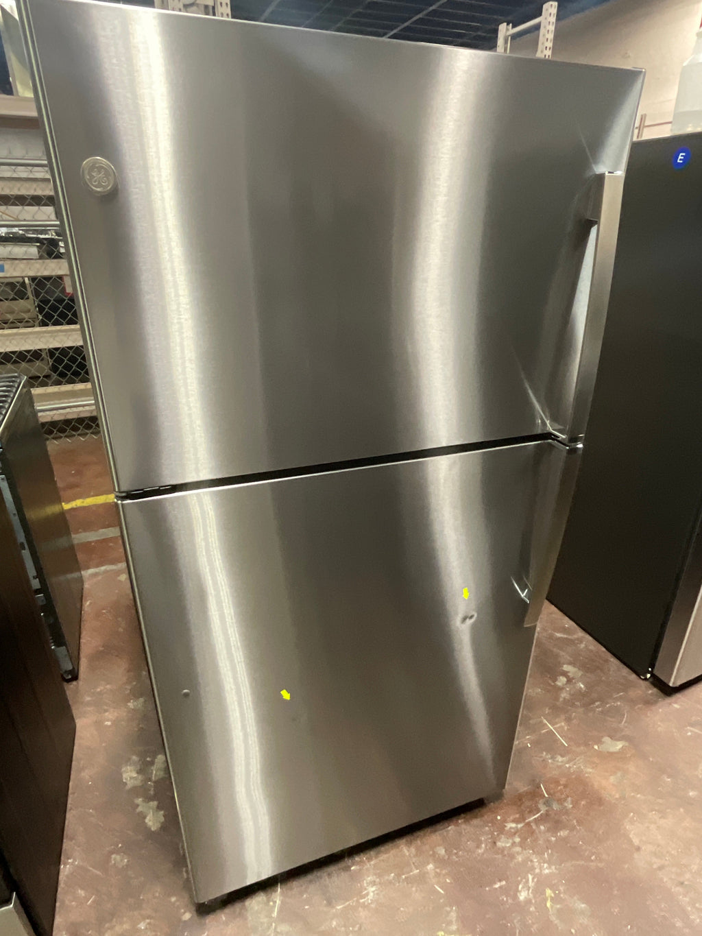GE® 21.9 Cu. Ft. Garage Ready Top-Freezer Refrigerator