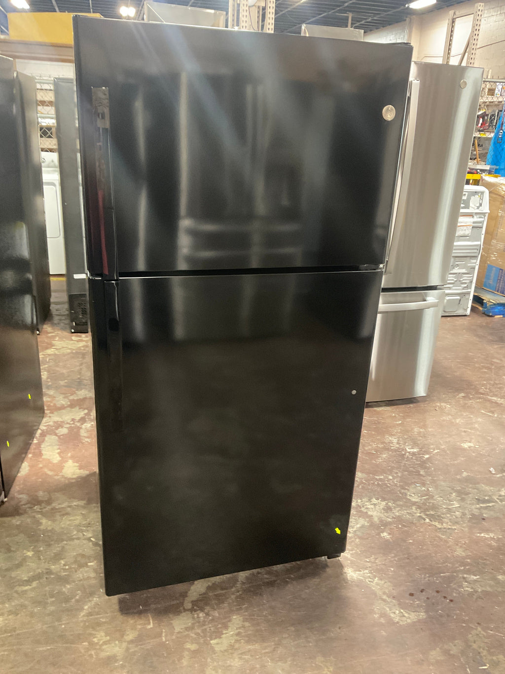 GE® 21.9 Cu. Ft. Garage Ready Top-Freezer Refrigerator