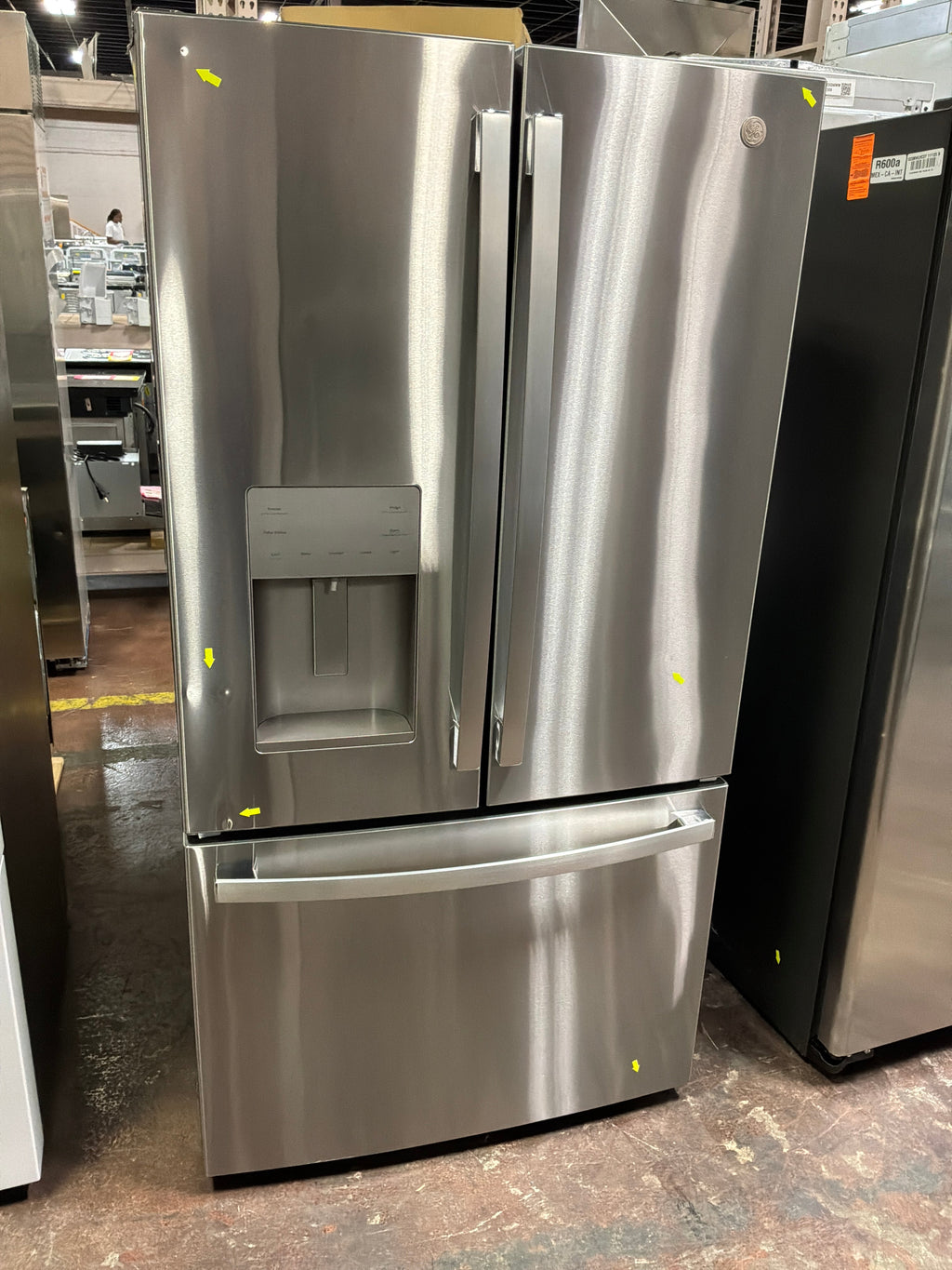 GE GE® ENERGY STAR® 20.6 Cu. Ft. Fingerprint Resistant Counter-Depth French-Door Refrigerator