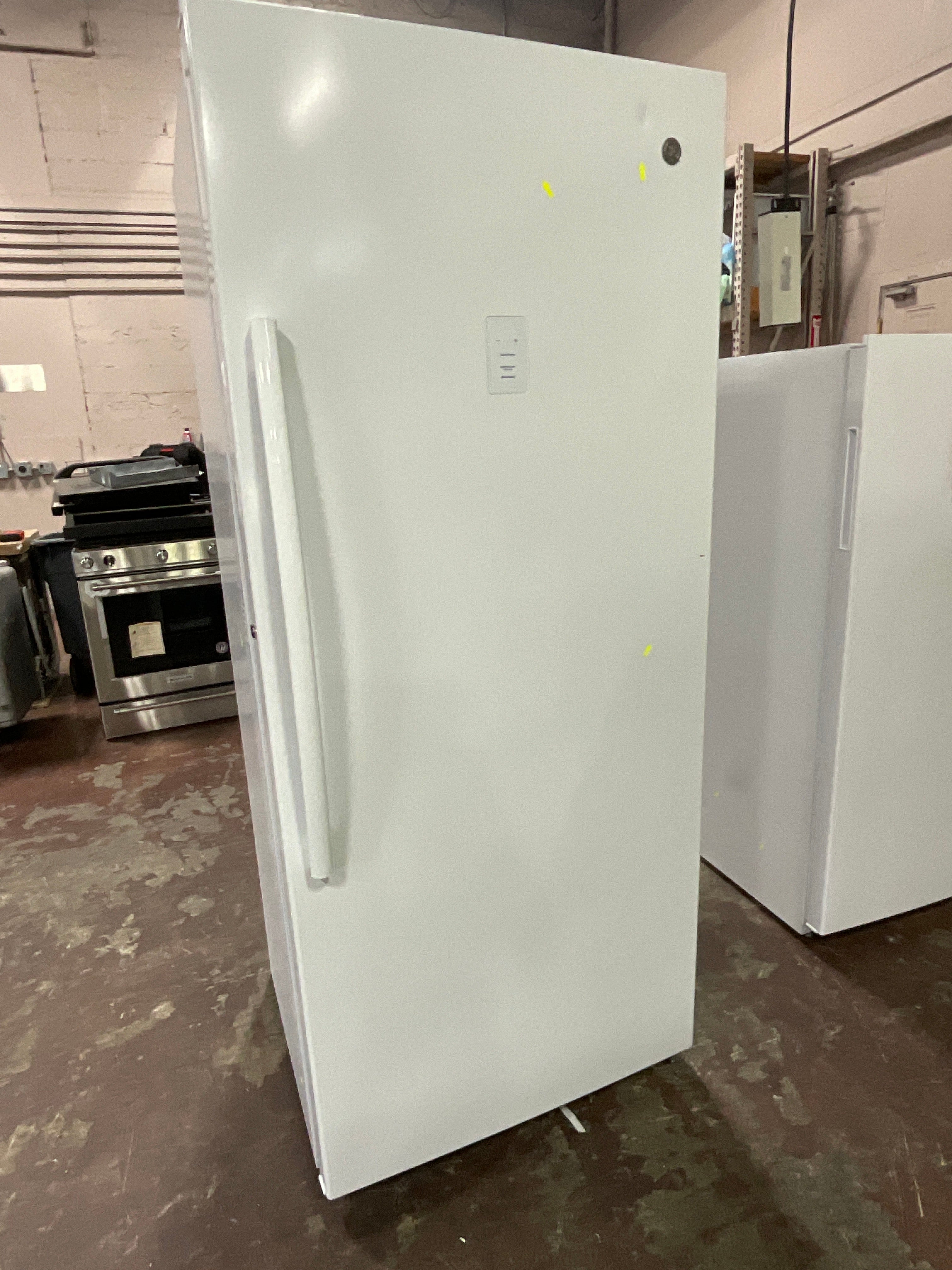 GE® 21.3 Cu. Ft. Frost-Free Garage Ready Upright Freezer