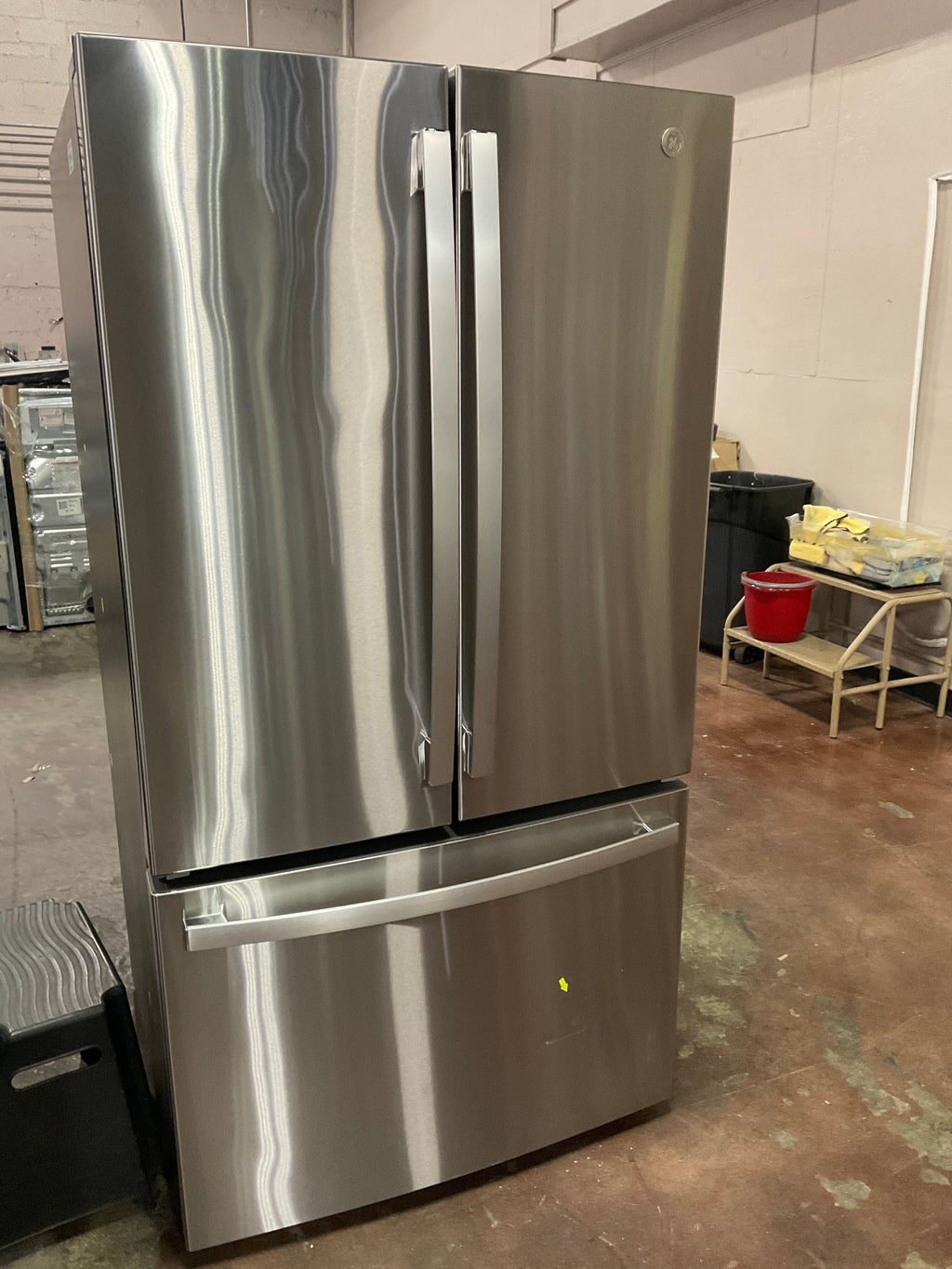 GE ENERGY STAR 27.0 Cu. Ft. Fingerprint Resistant French-Door Refrigerator