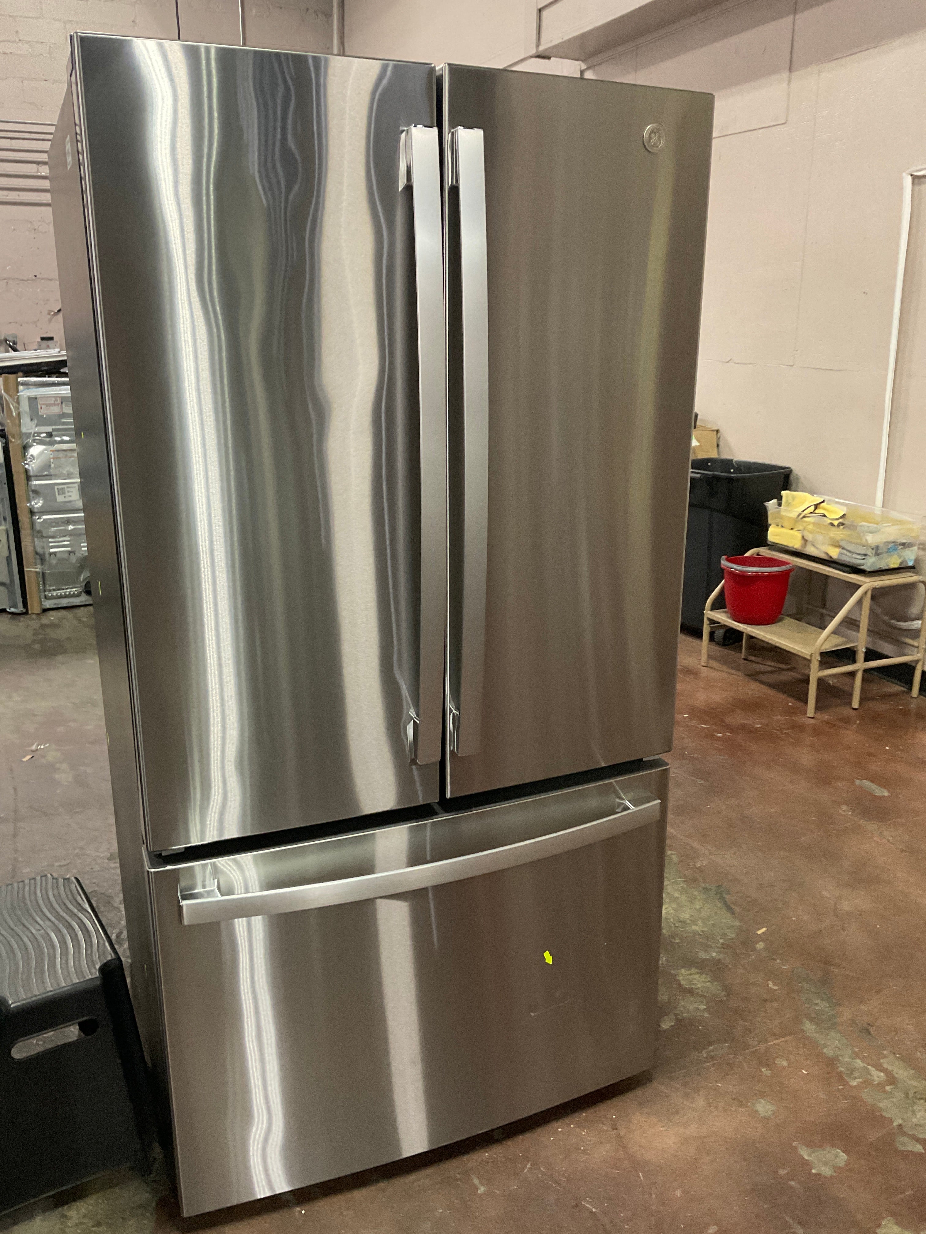 GE ENERGY STAR 27.0 Cu. Ft. Fingerprint Resistant French-Door Refrigerator