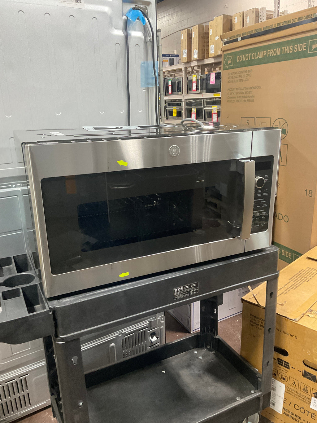GE Profile™ 1.7 Cu. Ft. Convection Over-the-Range Microwave Oven