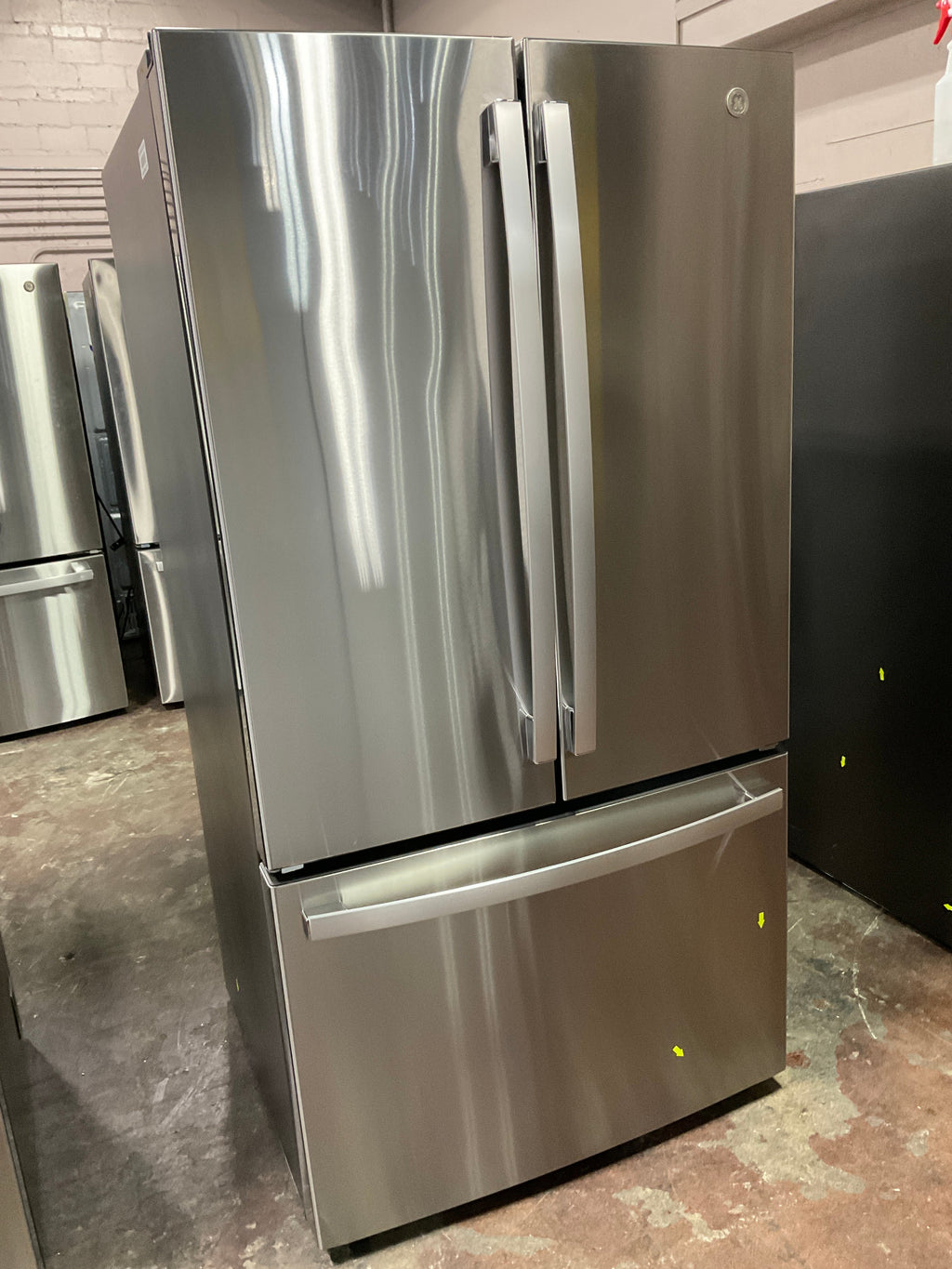 GE ENERGY STAR 27.0 Cu. Ft. Fingerprint Resistant French-Door Refrigerator