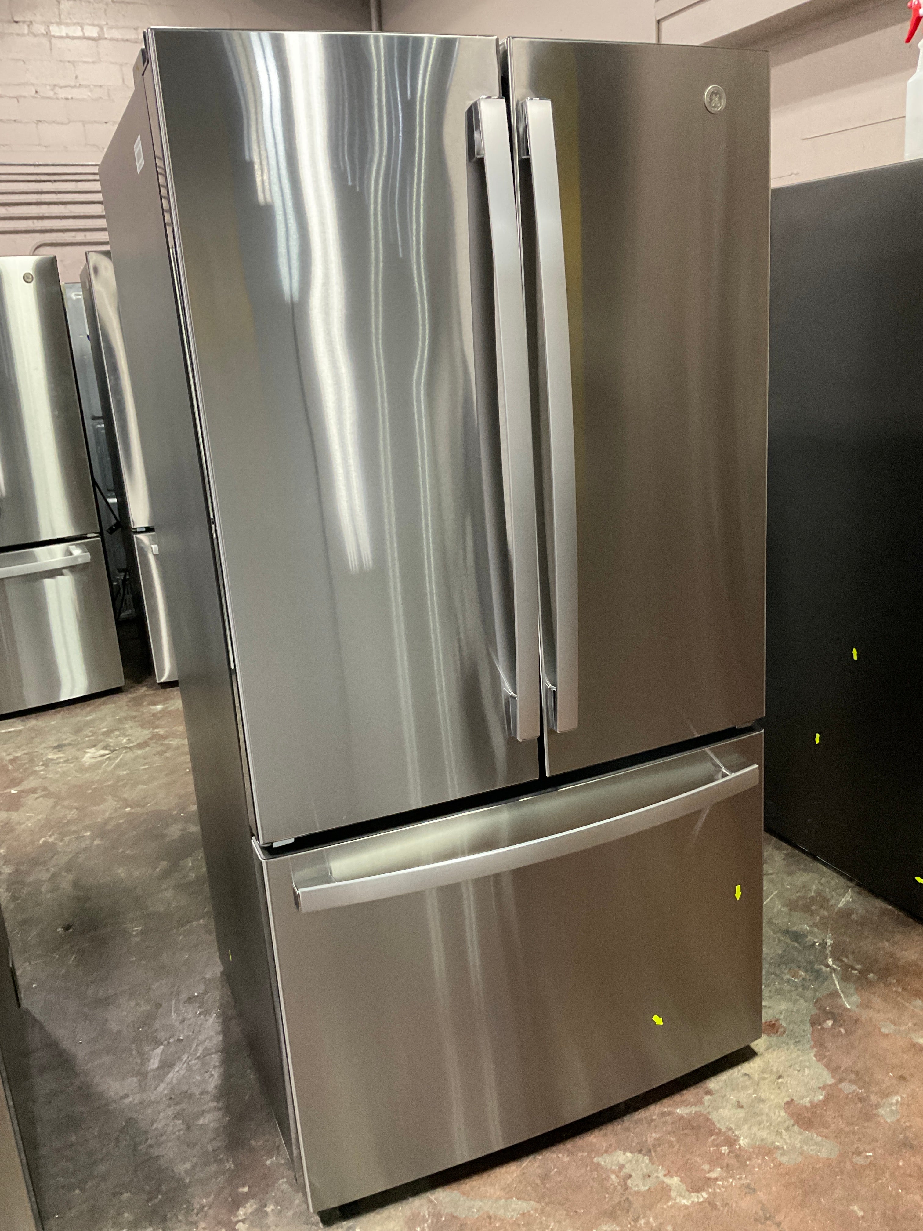 GE ENERGY STAR 27.0 Cu. Ft. Fingerprint Resistant French-Door Refrigerator