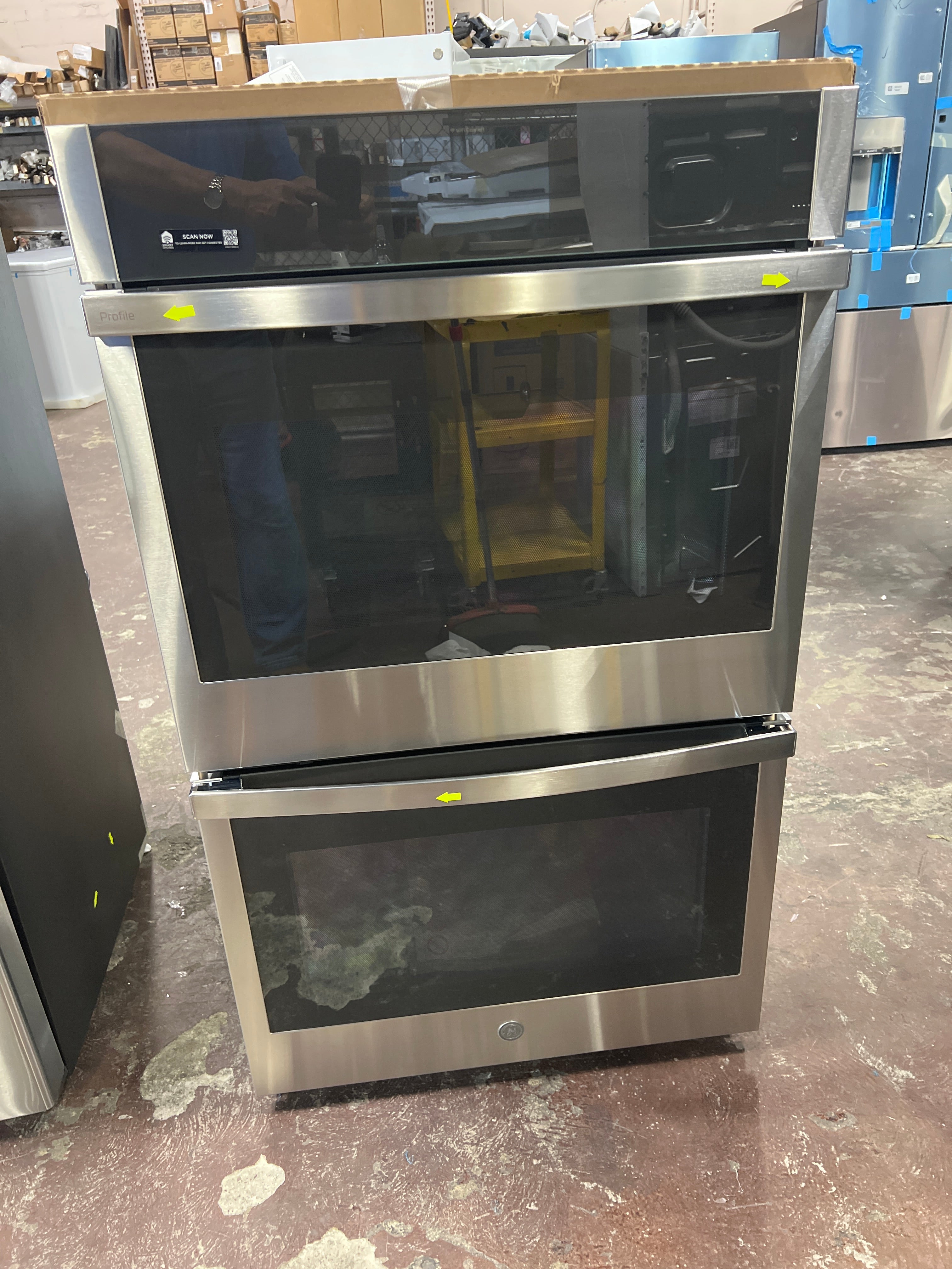 GE Profile™ 30" Smart Built-In Convection Double Wall Oven with In-Oven Camera and No Preheat Air Fry