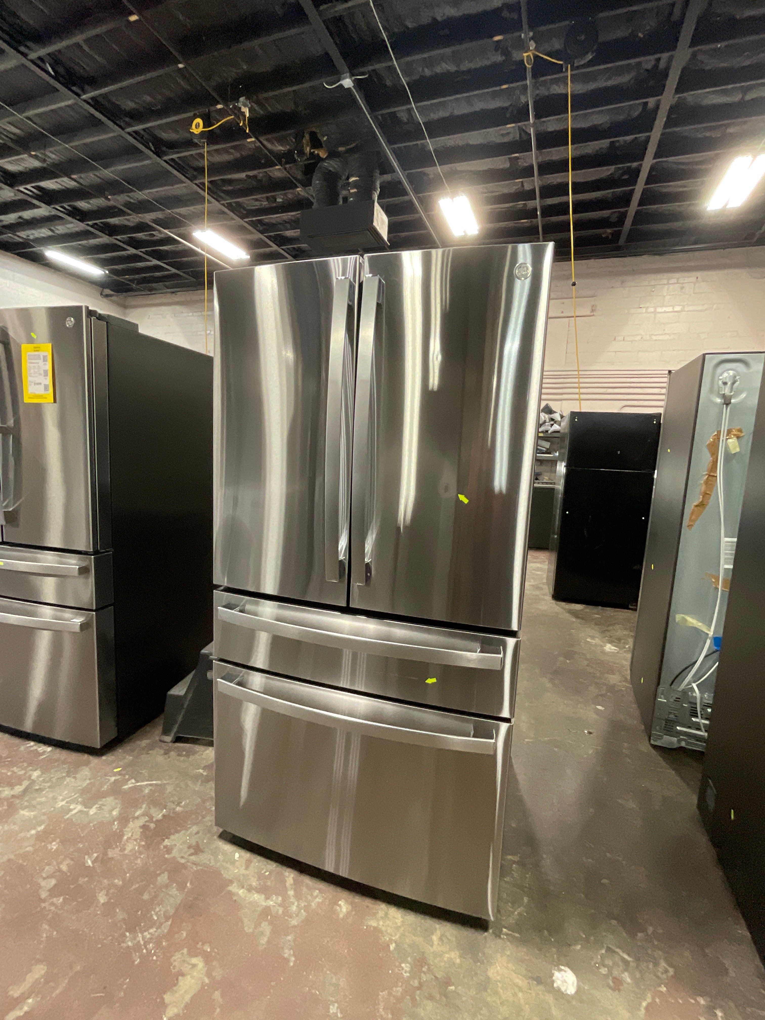 GE Profile™ ENERGY STAR® 28.7 Cu. Ft. Smart Fingerprint Resistant 4-Door French-Door Refrigerator With Dual-Dispense AutoFill Pitcher