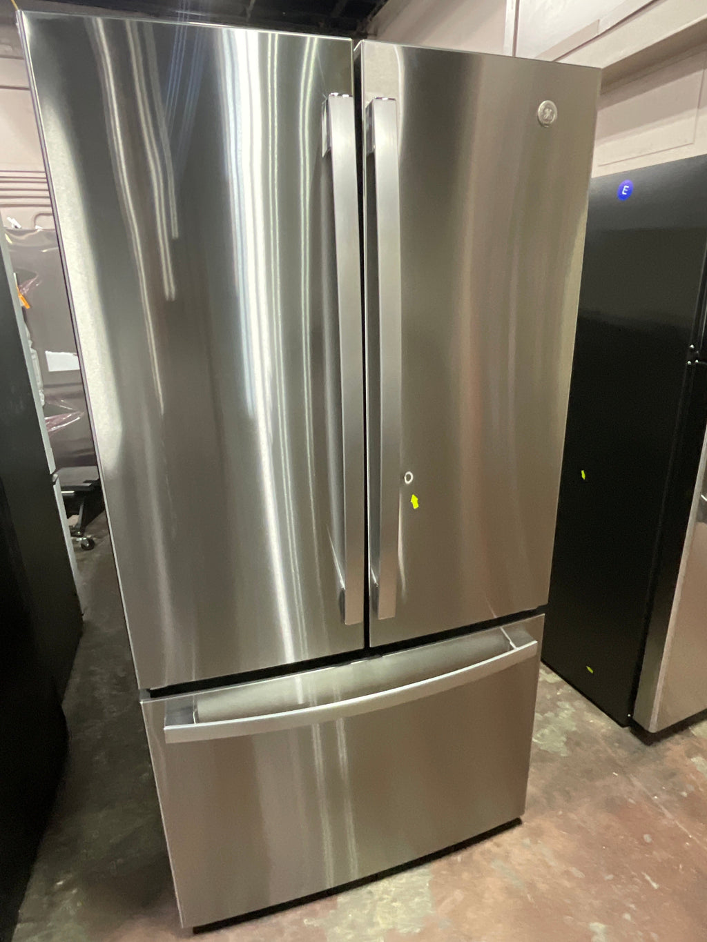 GE ENERGY STAR 27.0 Cu. Ft. Fingerprint Resistant French-Door Refrigerator