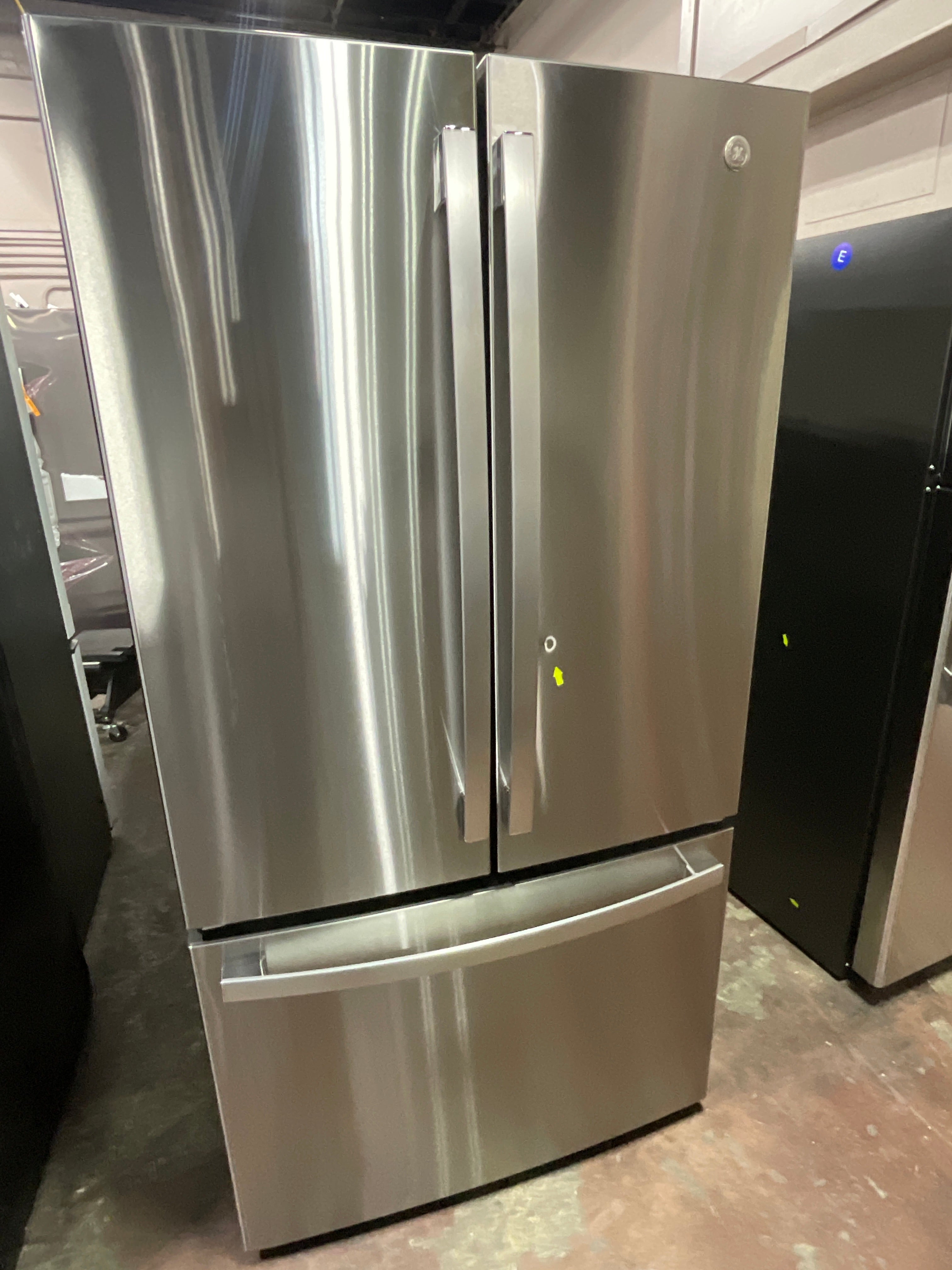GE ENERGY STAR 27.0 Cu. Ft. Fingerprint Resistant French-Door Refrigerator