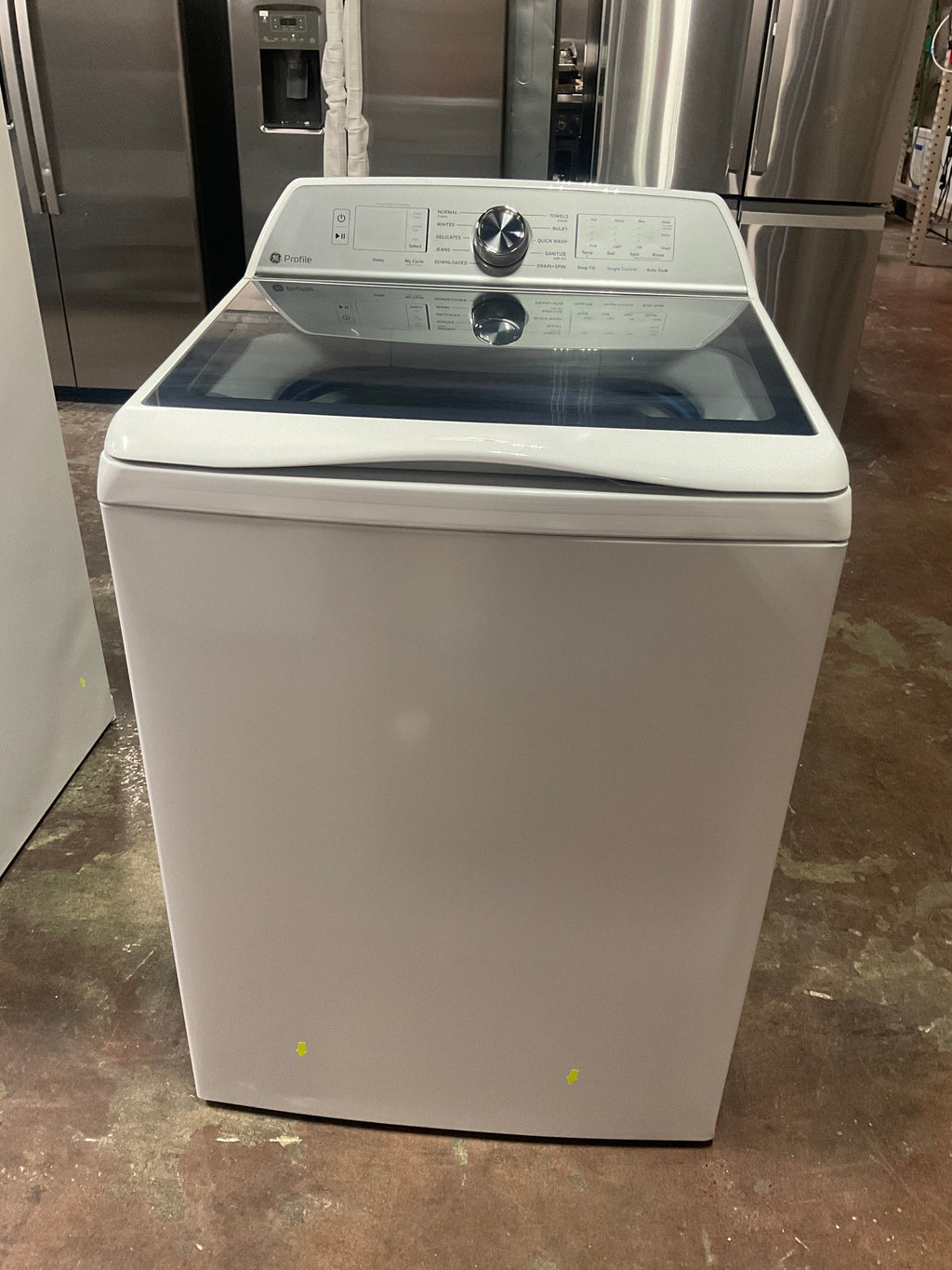 GE Profile™ ENERGY STAR® 4.9 cu. ft. Capacity Washer with Smarter Wash Technology and FlexDispense™