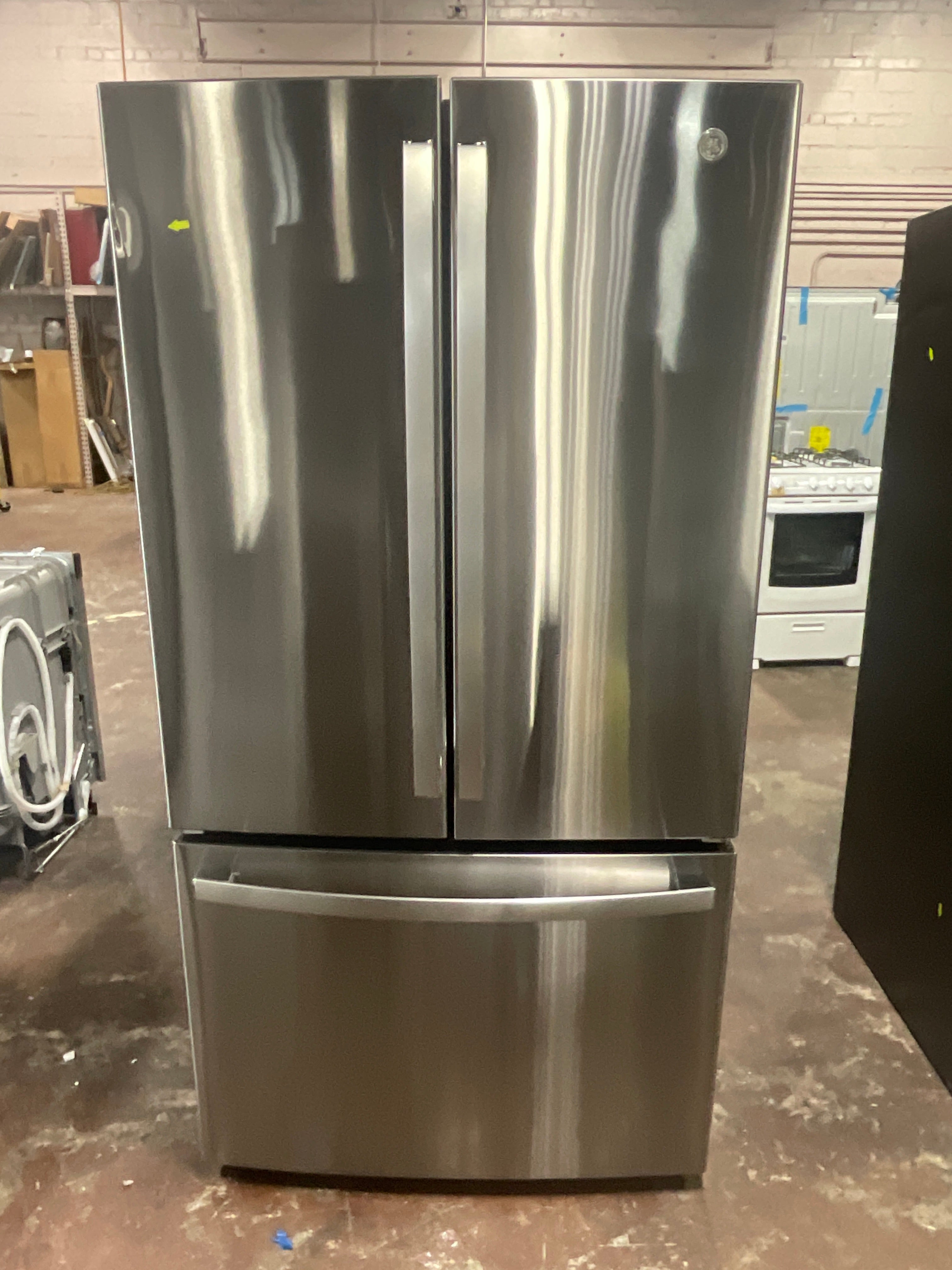 GE ENERGY STAR 27.0 Cu. Ft. Fingerprint Resistant French-Door Refrigerator