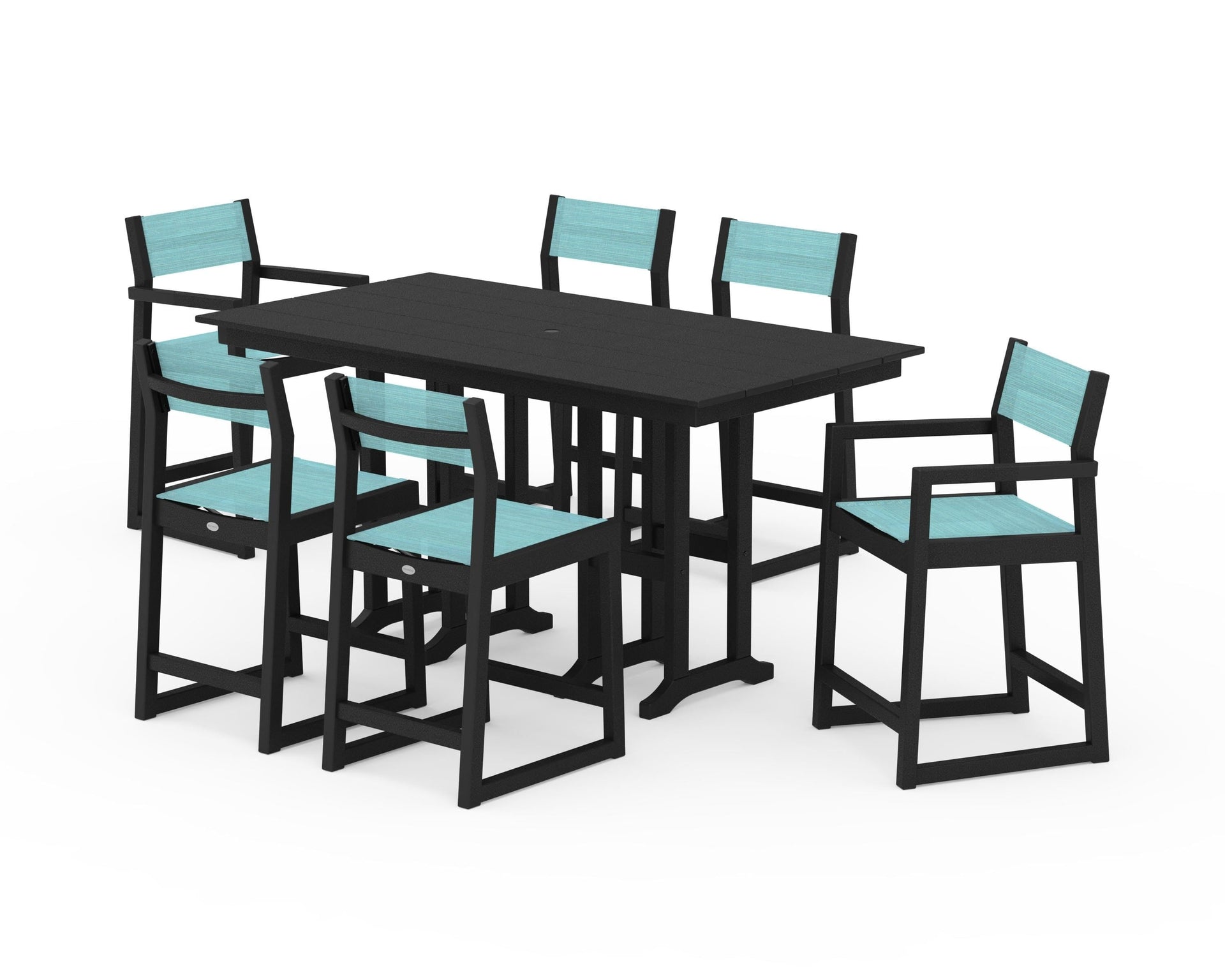 EDGE Sling 7-Piece Farmhouse Counter Set