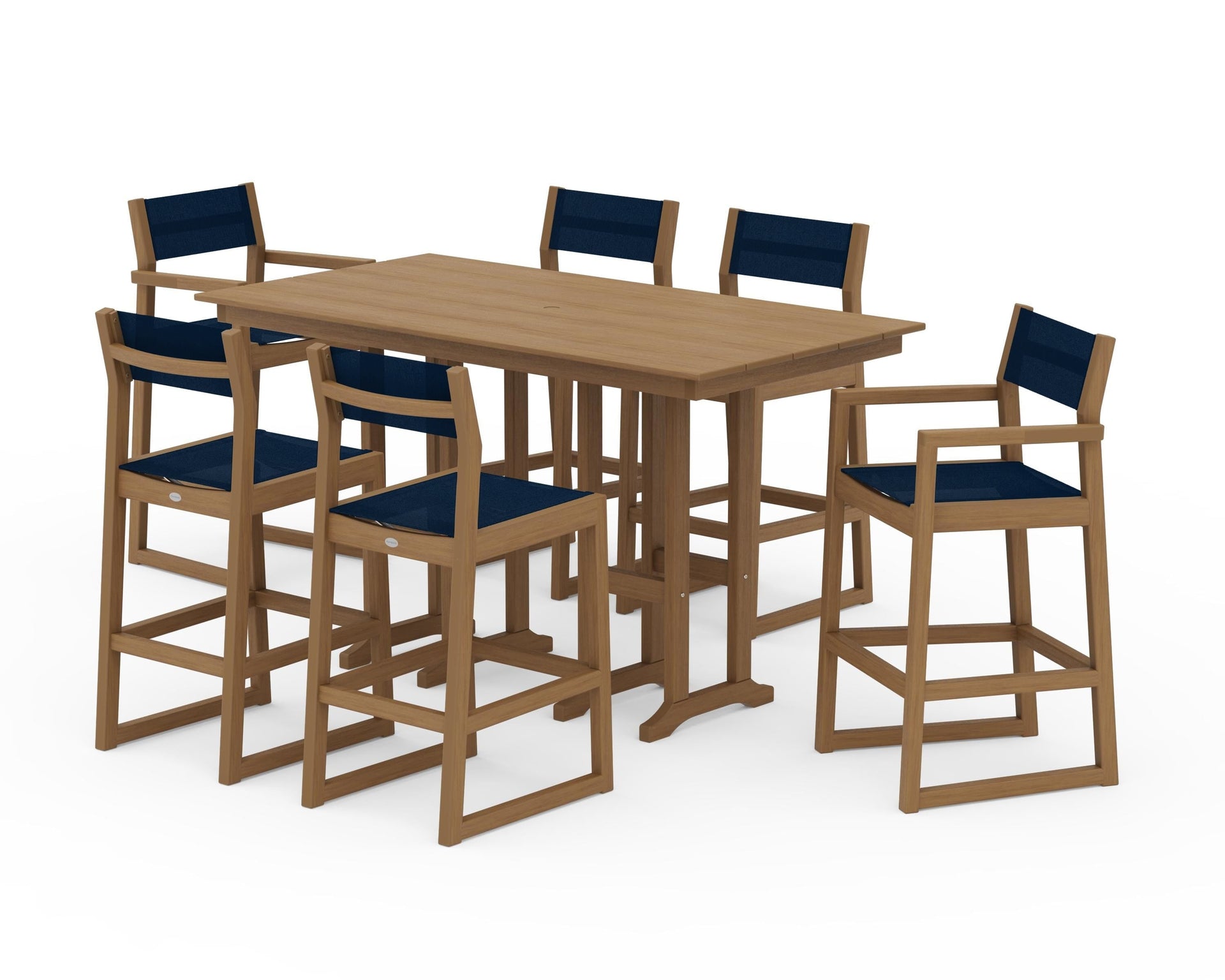 EDGE Sling 7-Piece Farmhouse Bar Set