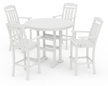 Cottage 5-Piece Round Bar Set