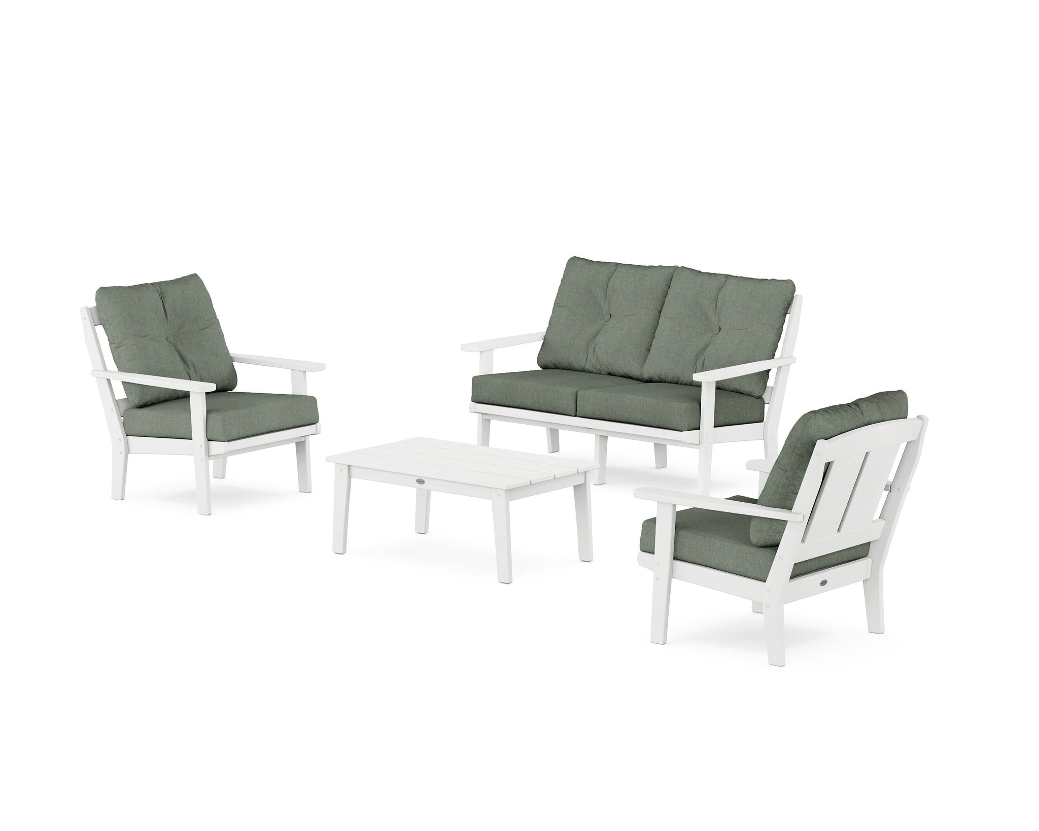 Mission 4-Piece Deep Seating Set with Loveseat