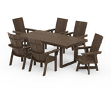 Modern Adirondack 7-Piece Dining Set
