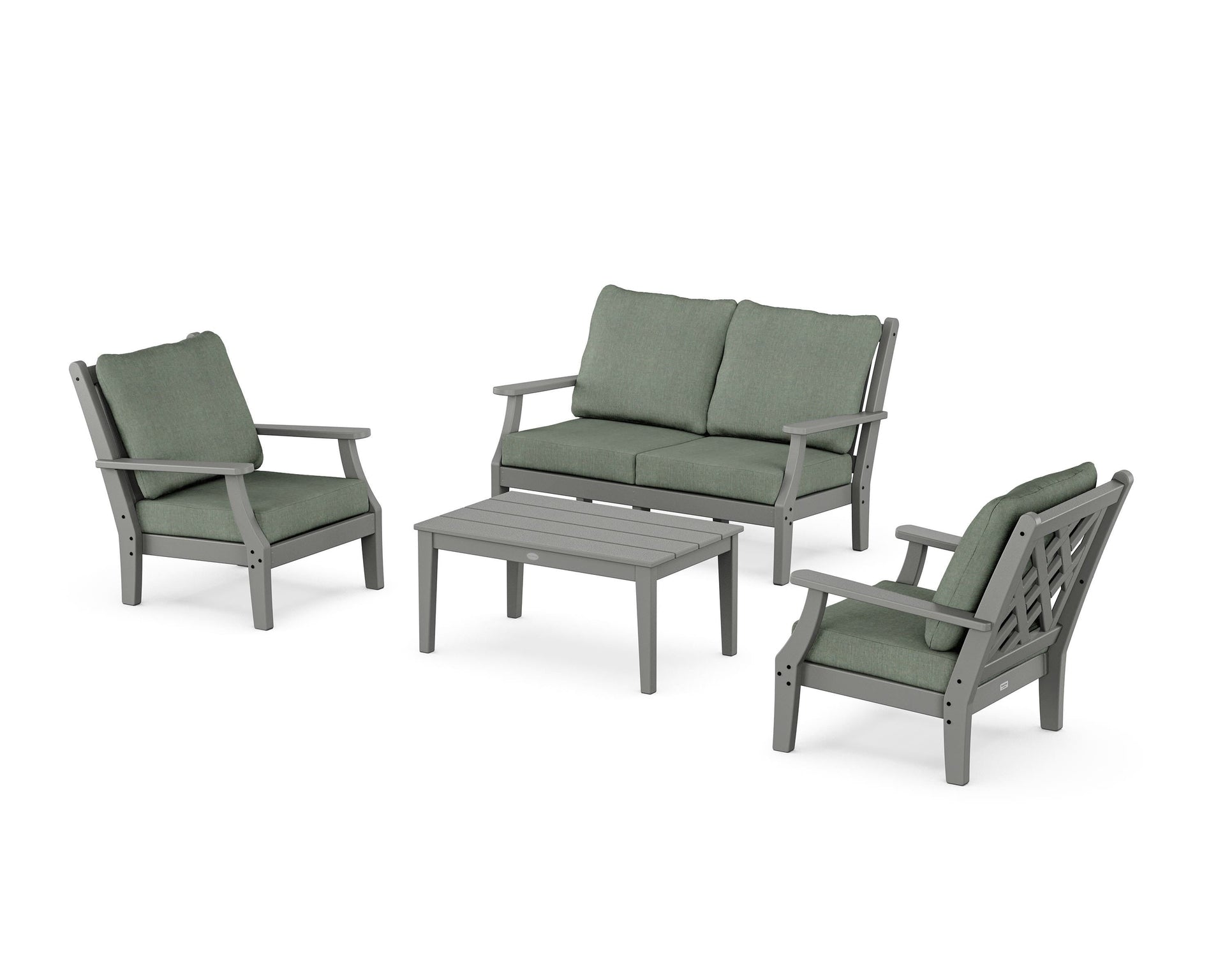 Wovendale 4-Piece Deep Seating Set with Loveseat