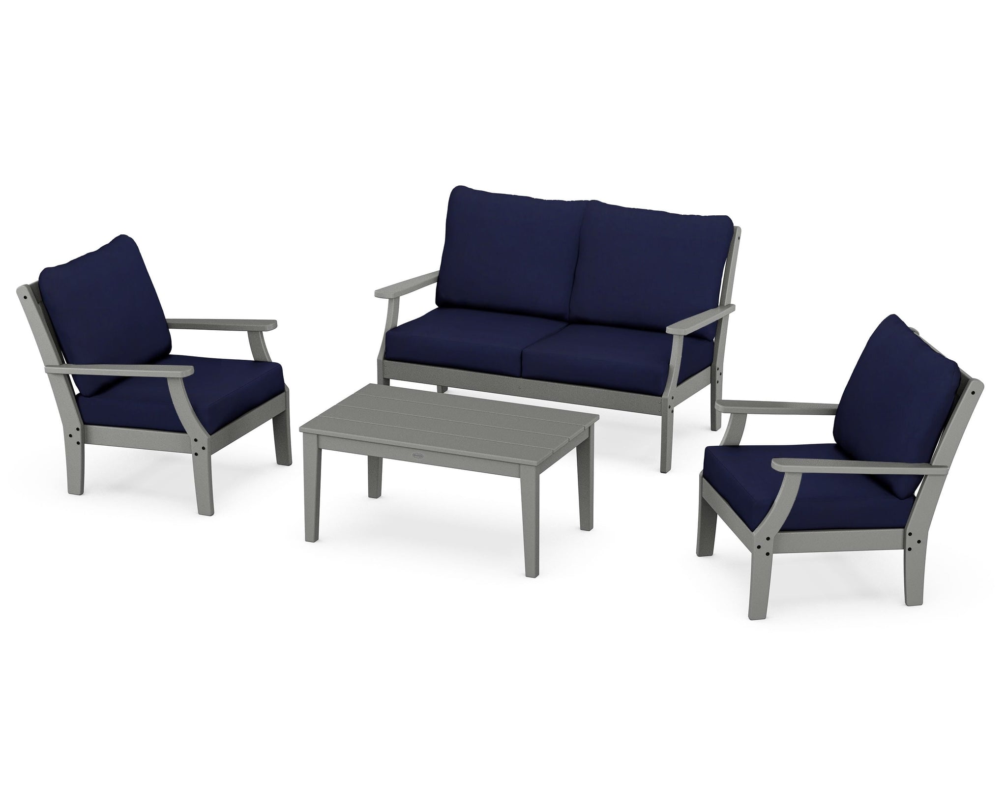 Braxton 4-Piece Deep Seating Chair Set