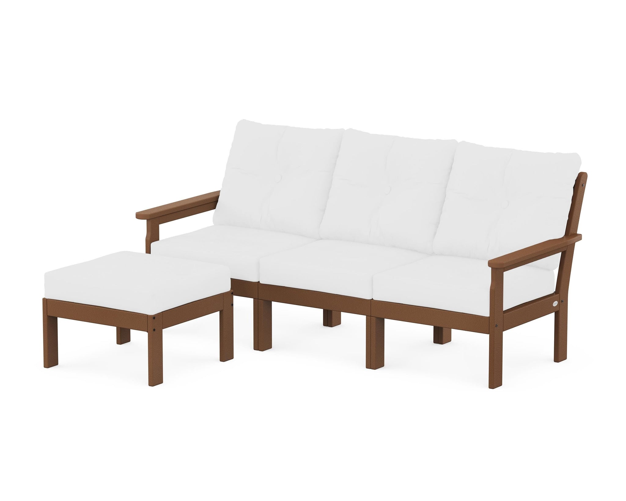 Vineyard 4-Piece Sectional with Ottoman