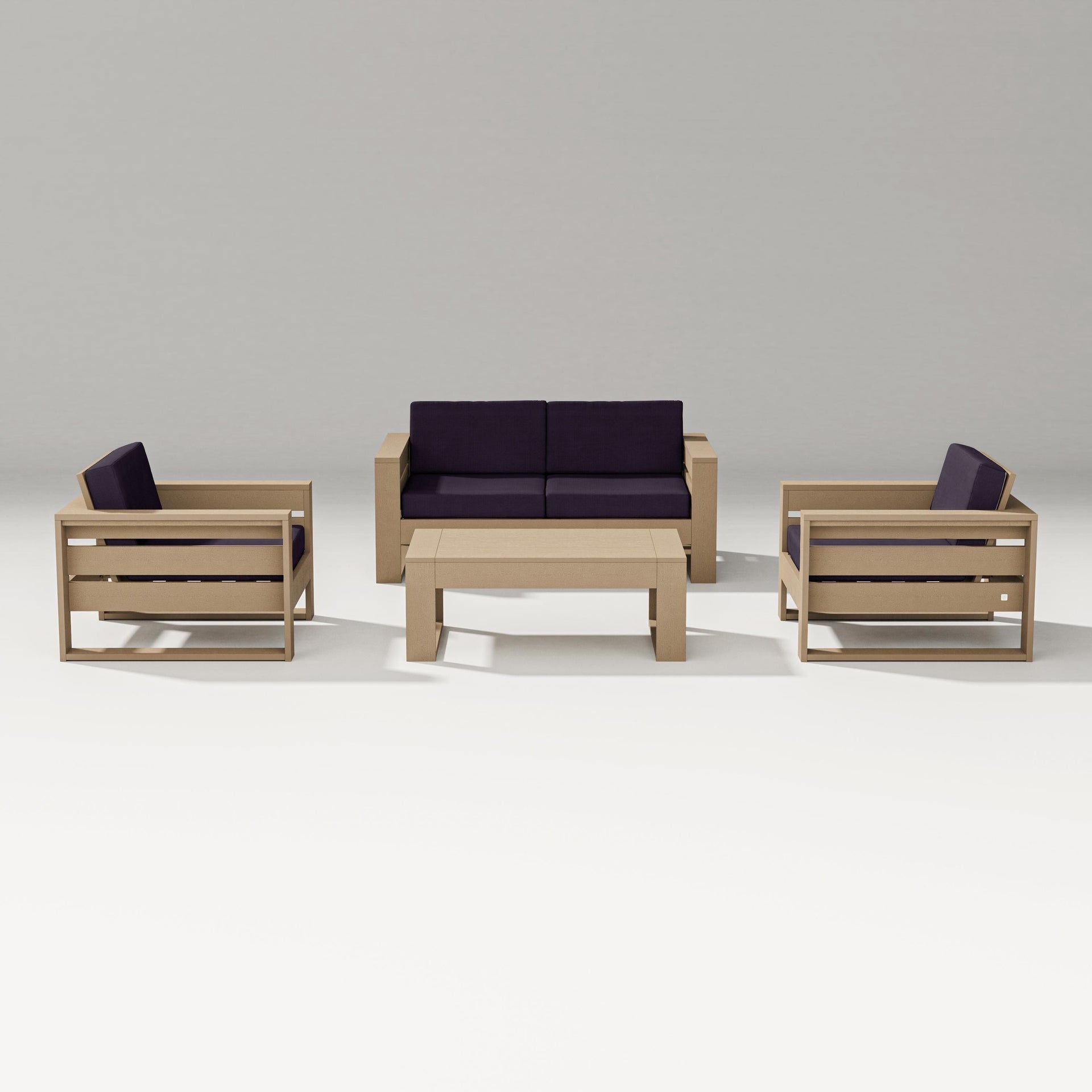 Latitude 4-Piece Lounge Loveseat Set