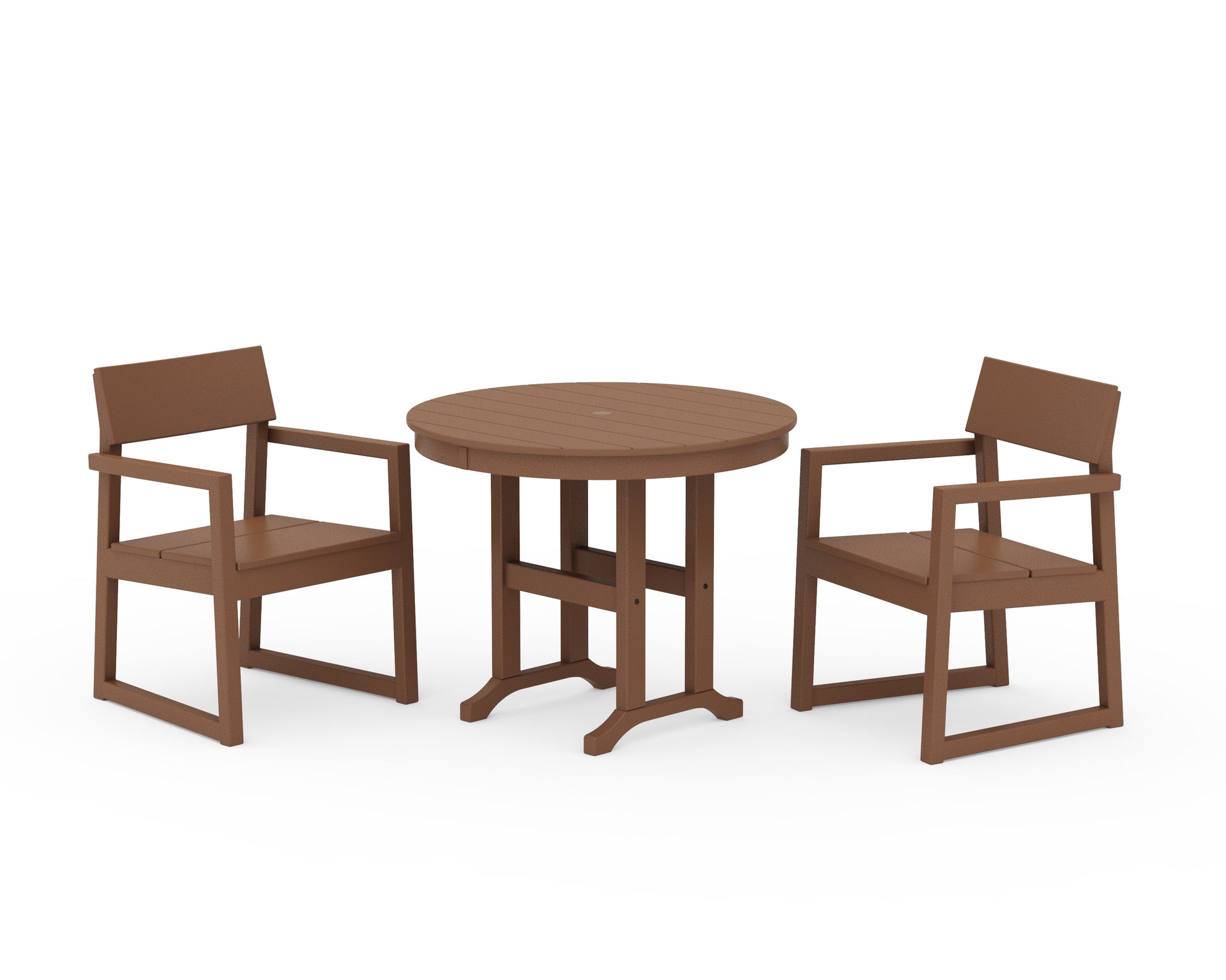 EDGE 3-Piece Round Dining Set