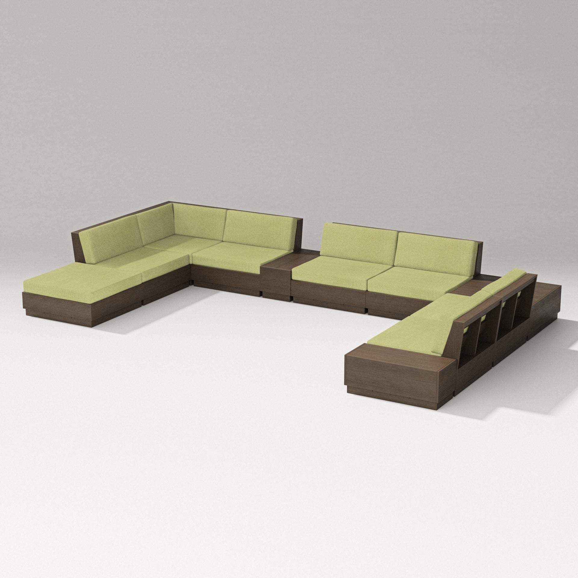 Elevate 11-Piece Conversation Sectional Set