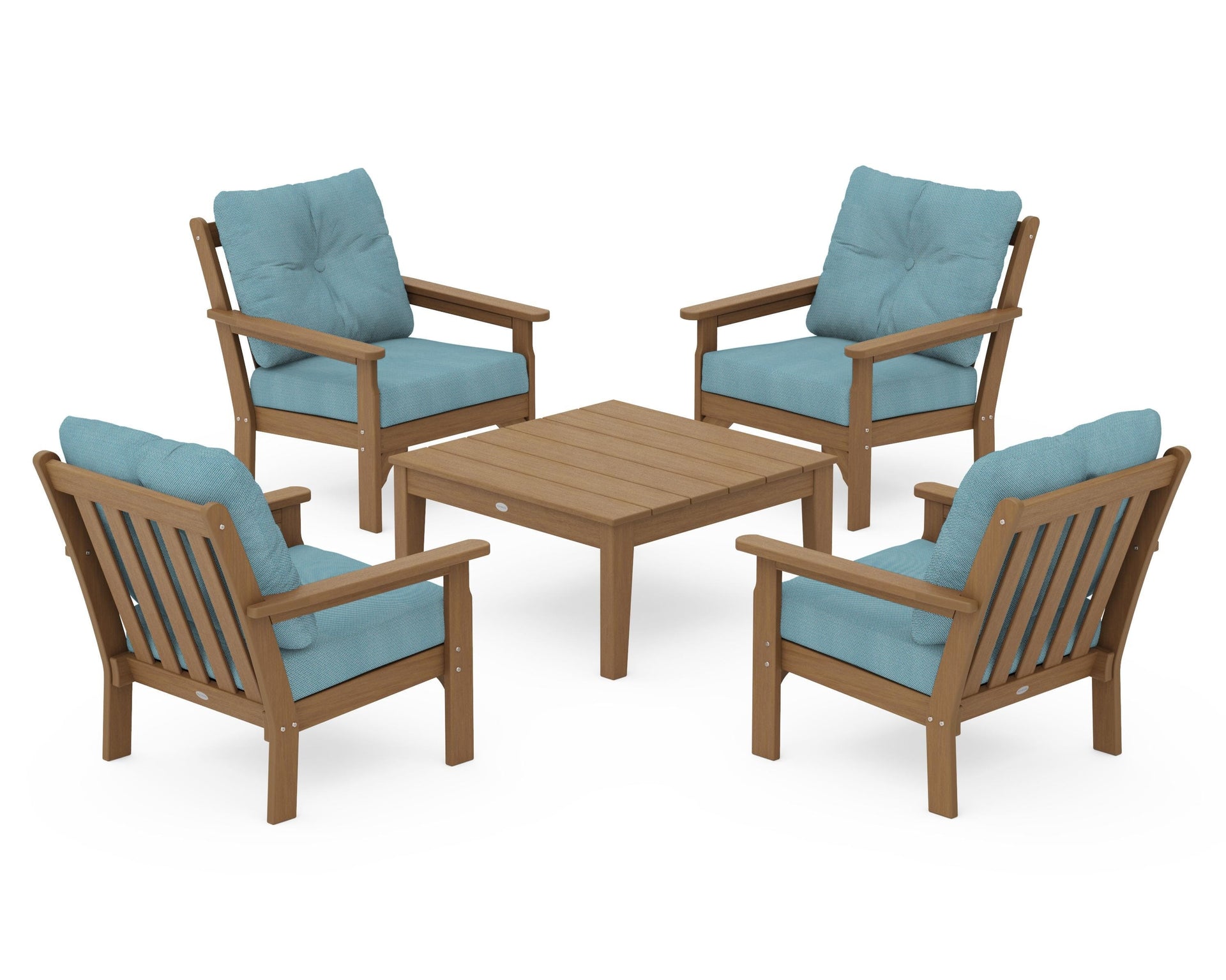 Vineyard 5-Piece Deep Seating Conversation Set
