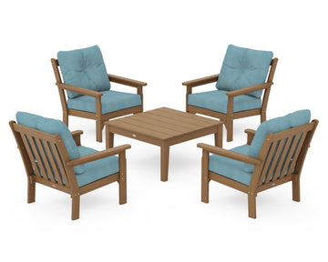 Vineyard 5-Piece Deep Seating Conversation Set