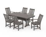 Vineyard 7-Piece Arm Chair Dining Set