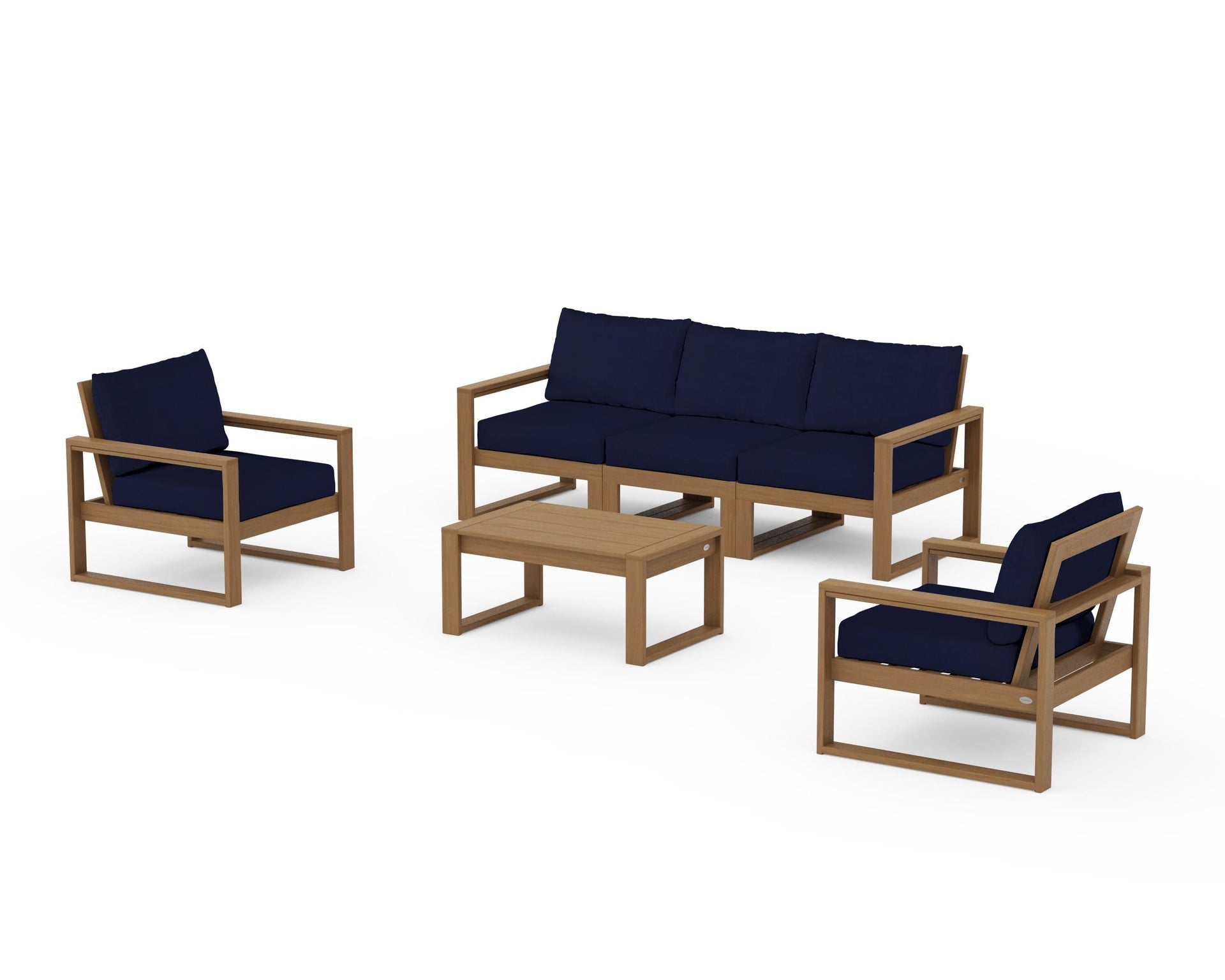 EDGE Sectional 4-Piece Deep Seating Set with Sofa
