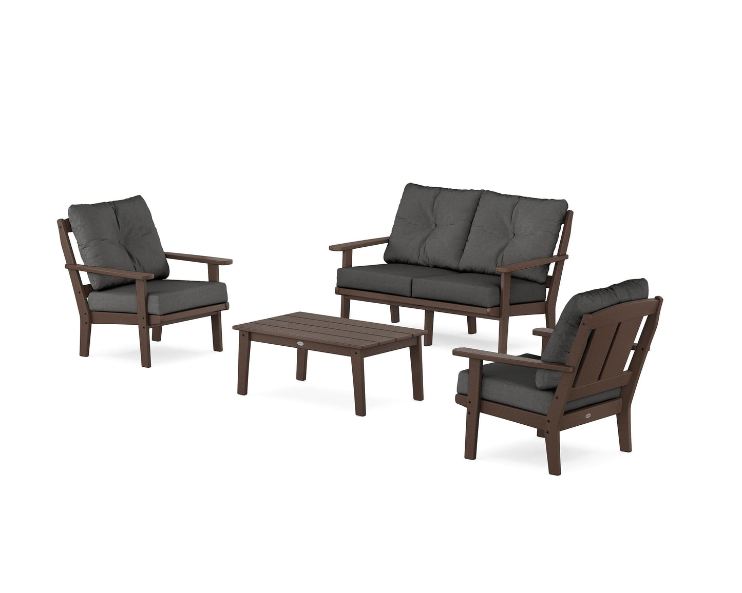 Mission 4-Piece Deep Seating Set with Loveseat